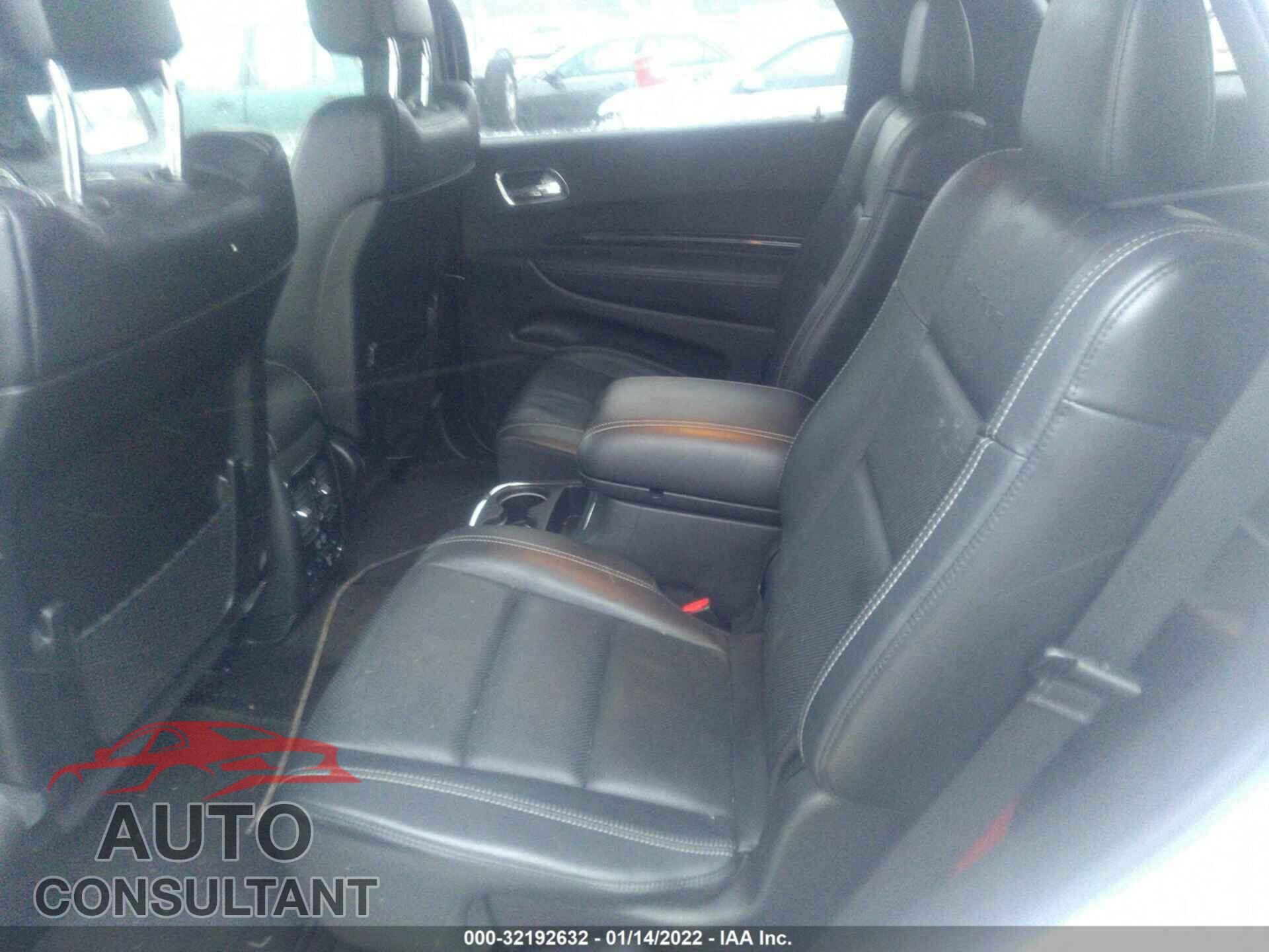 DODGE DURANGO 2017 - 1C4RDJEGXHC675467
