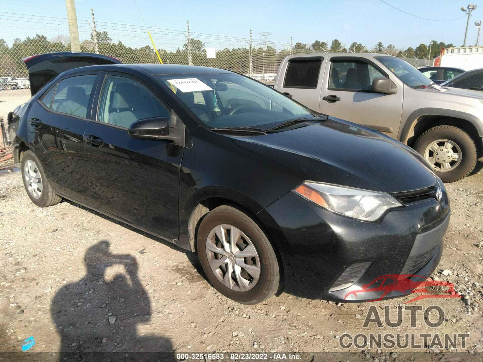 TOYOTA COROLLA 2016 - 2T1BURHE8GC736444