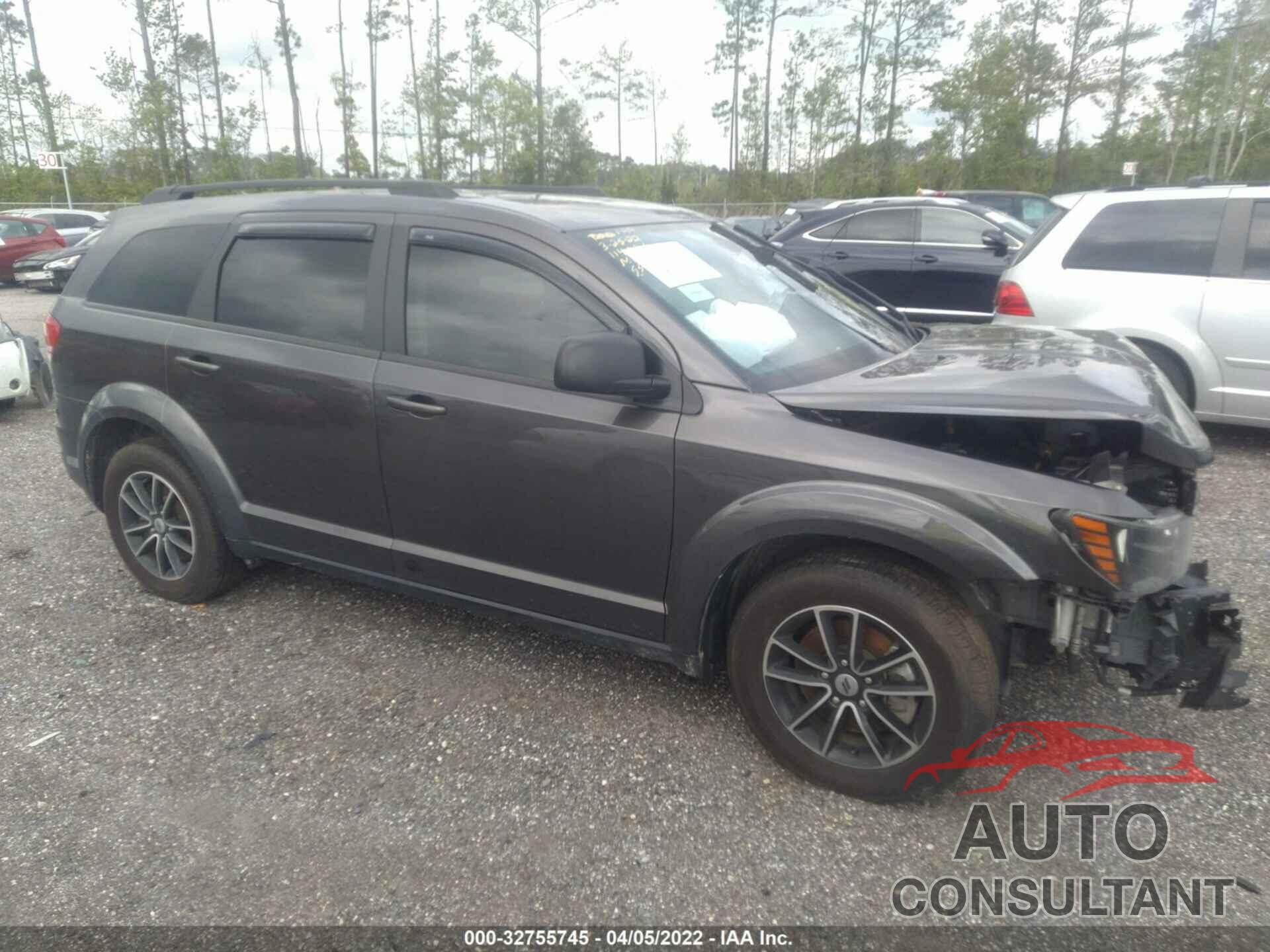 DODGE JOURNEY 2018 - 3C4PDCABXJT497227