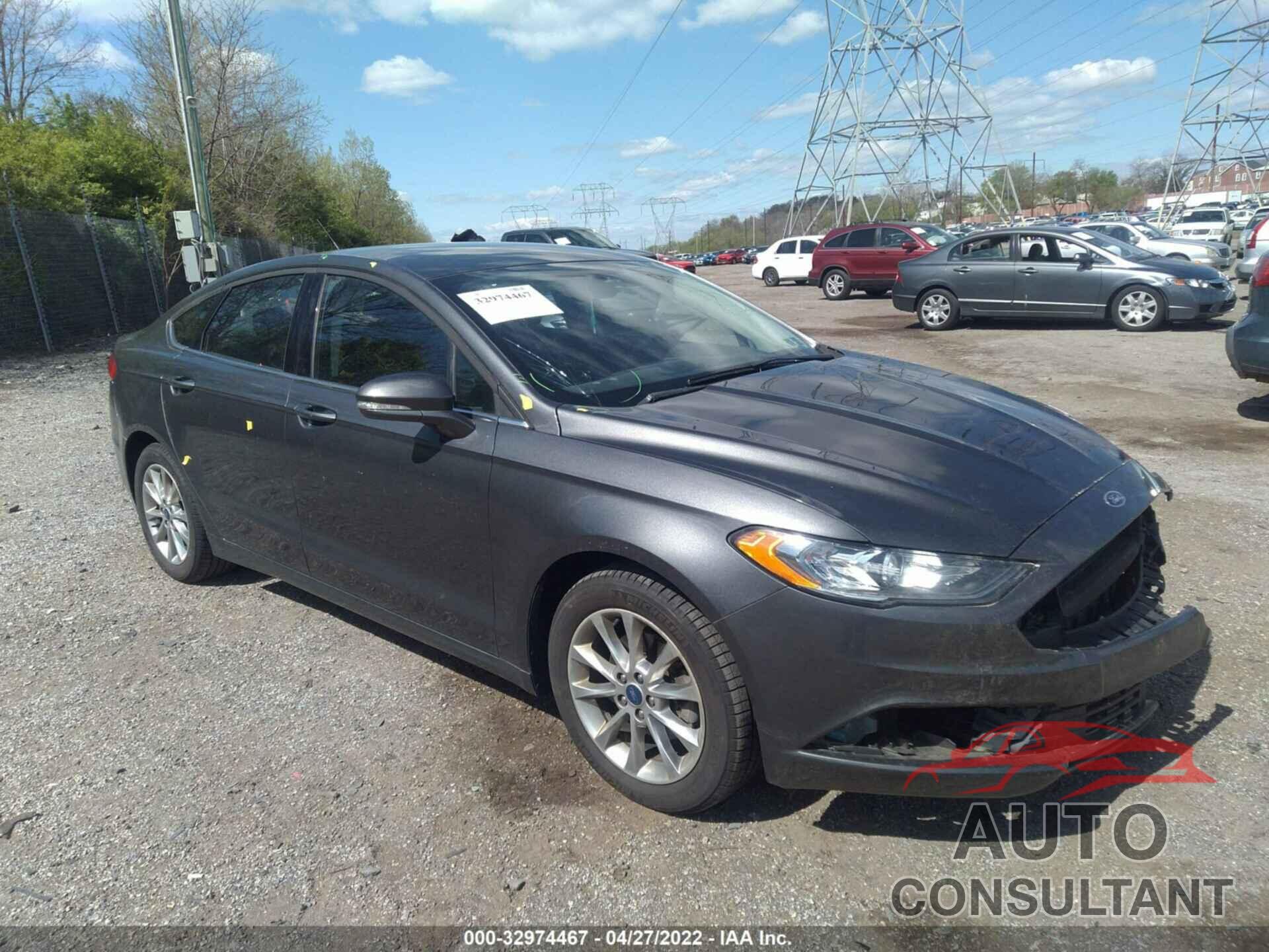 FORD FUSION 2017 - 3FA6P0H78HR218809