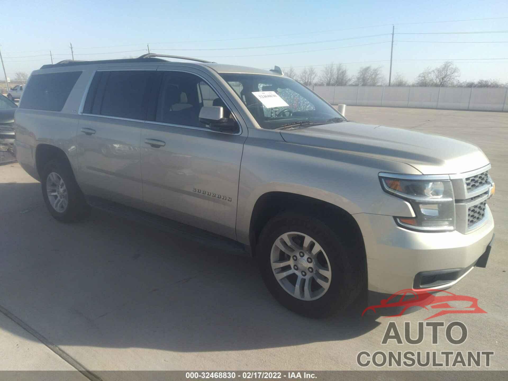 CHEVROLET SUBURBAN 2016 - 1GNSCGKC0GR478318