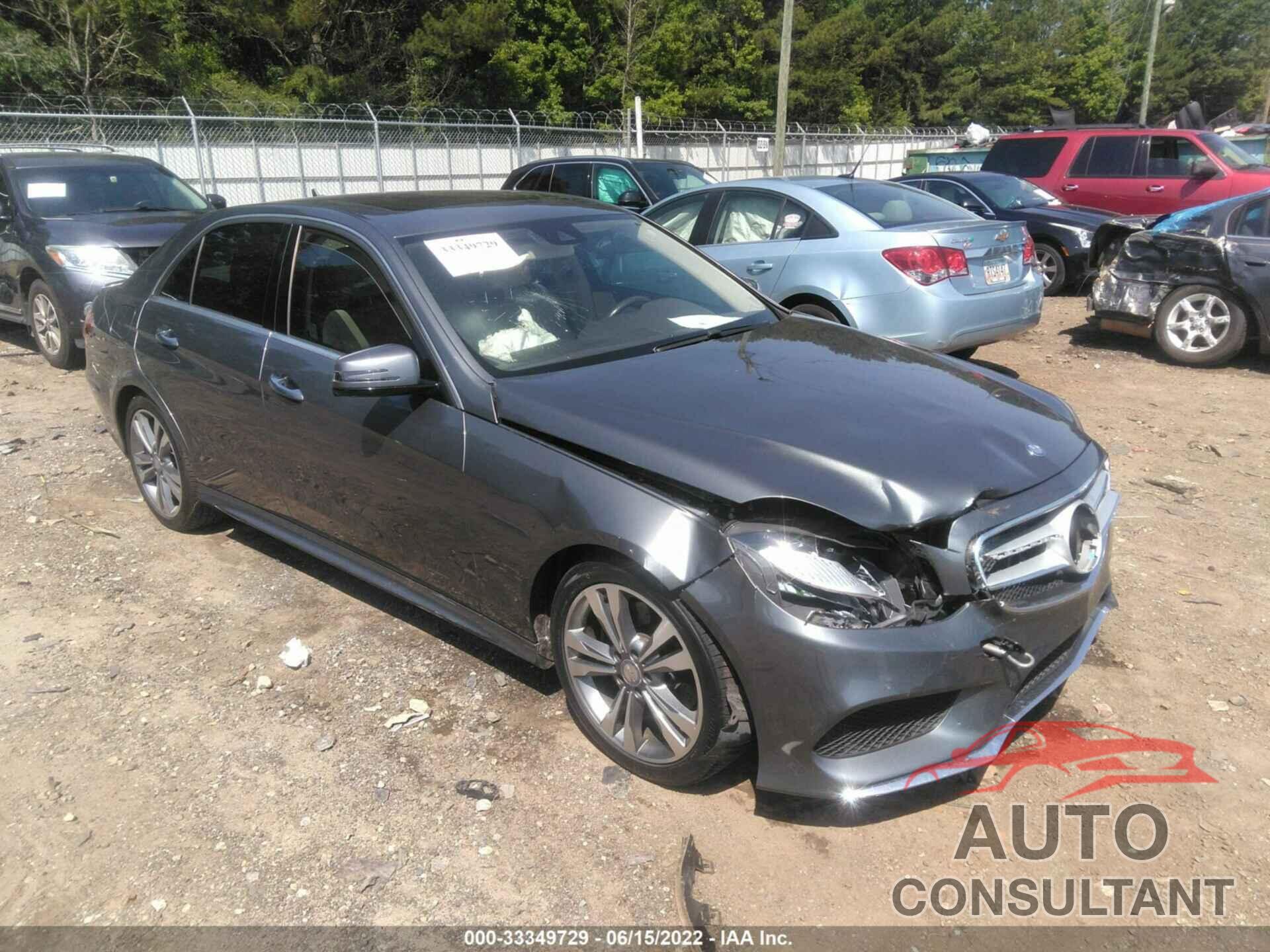 MERCEDES-BENZ E-CLASS 2016 - WDDHF5KB2GB262443