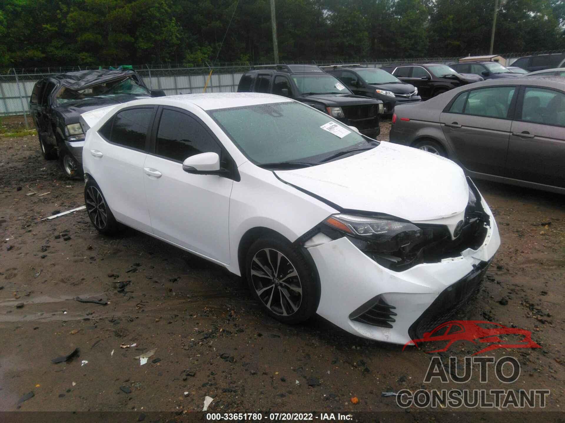 TOYOTA COROLLA 2019 - 5YFBURHE4KP863328