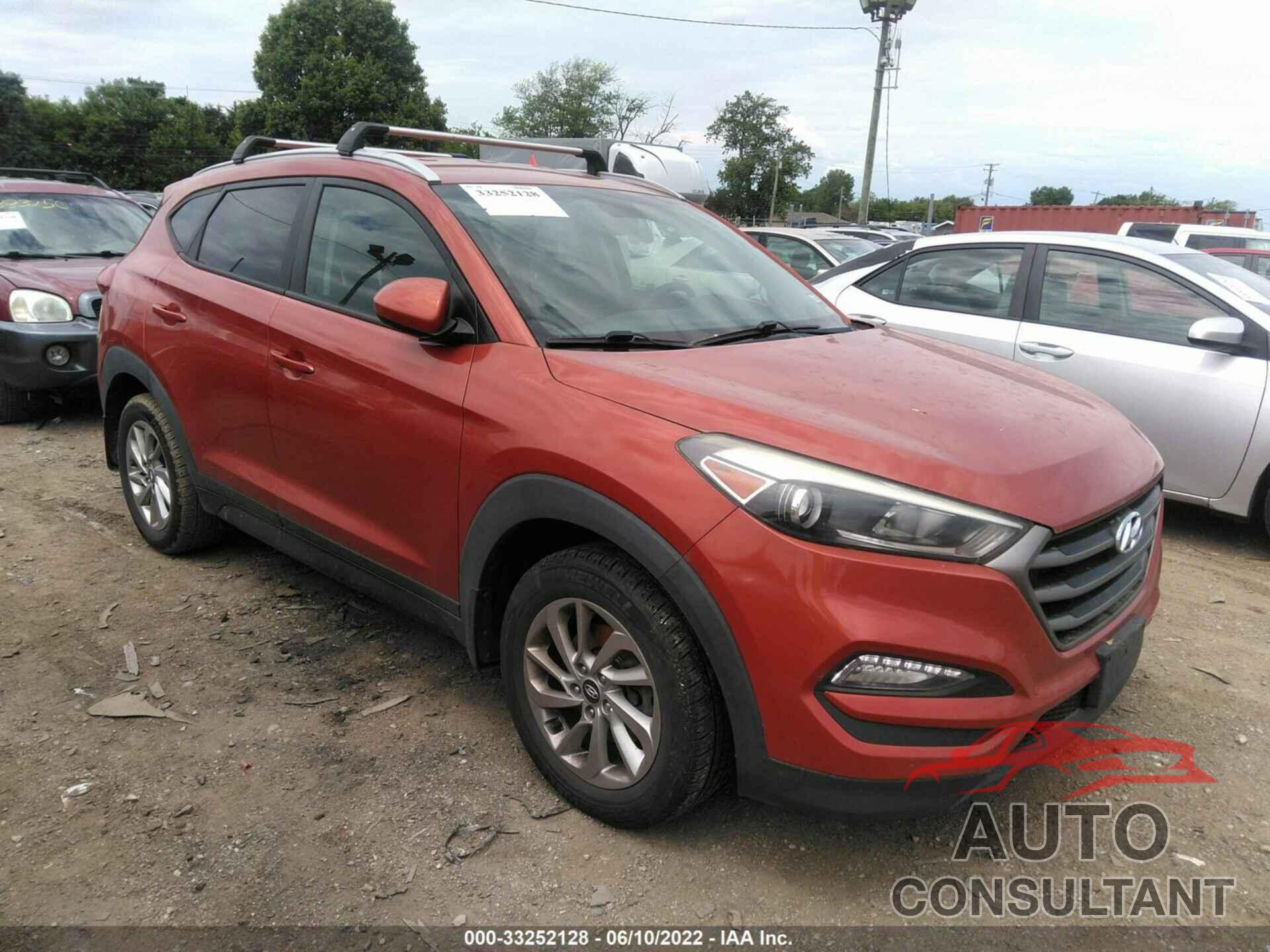 HYUNDAI TUCSON 2016 - KM8J33A4XGU055004