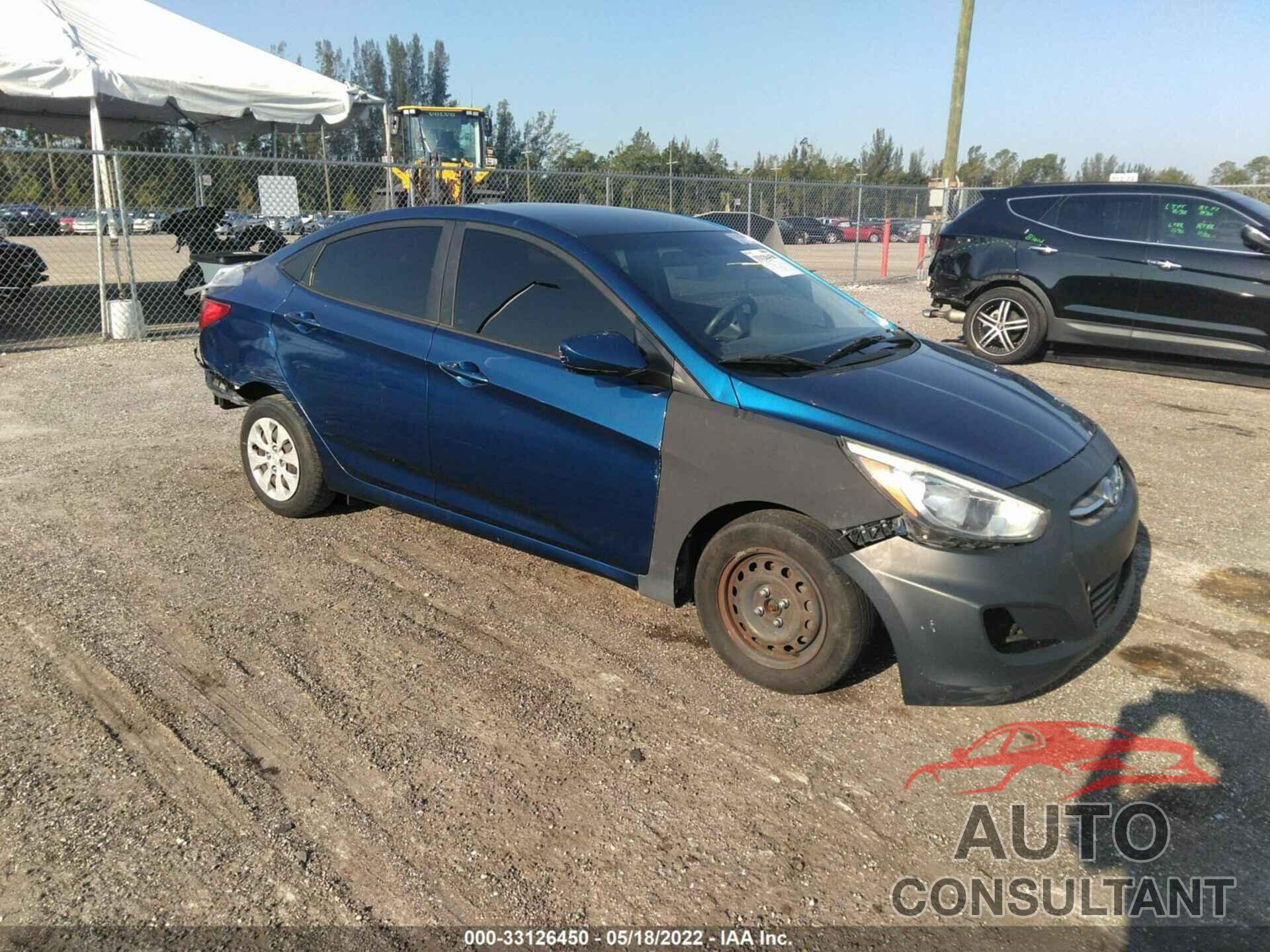 HYUNDAI ACCENT 2016 - KMHCT4AE4GU068175