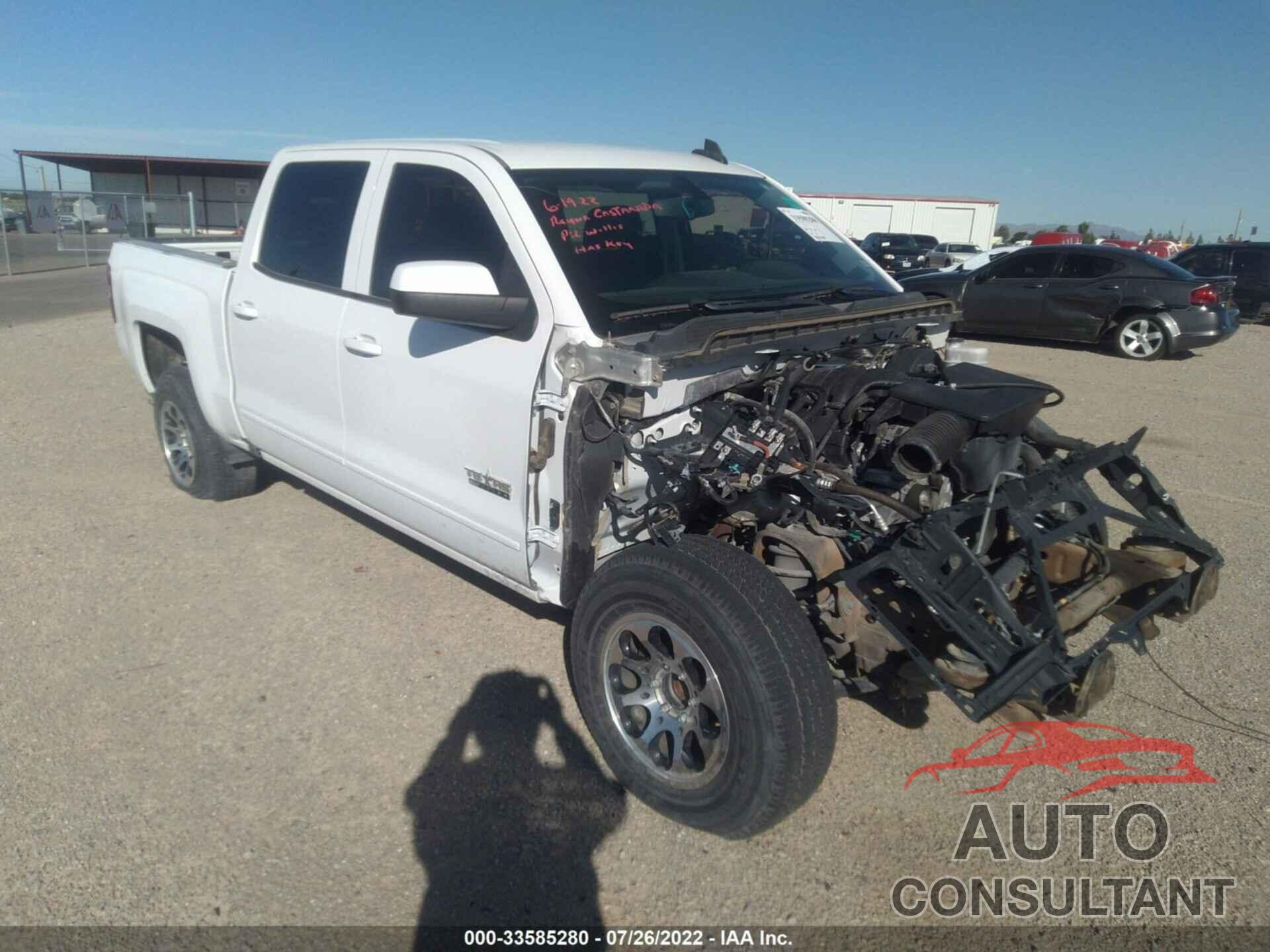 CHEVROLET SILVERADO 1500 2018 - 3GCPCREH1JG152049