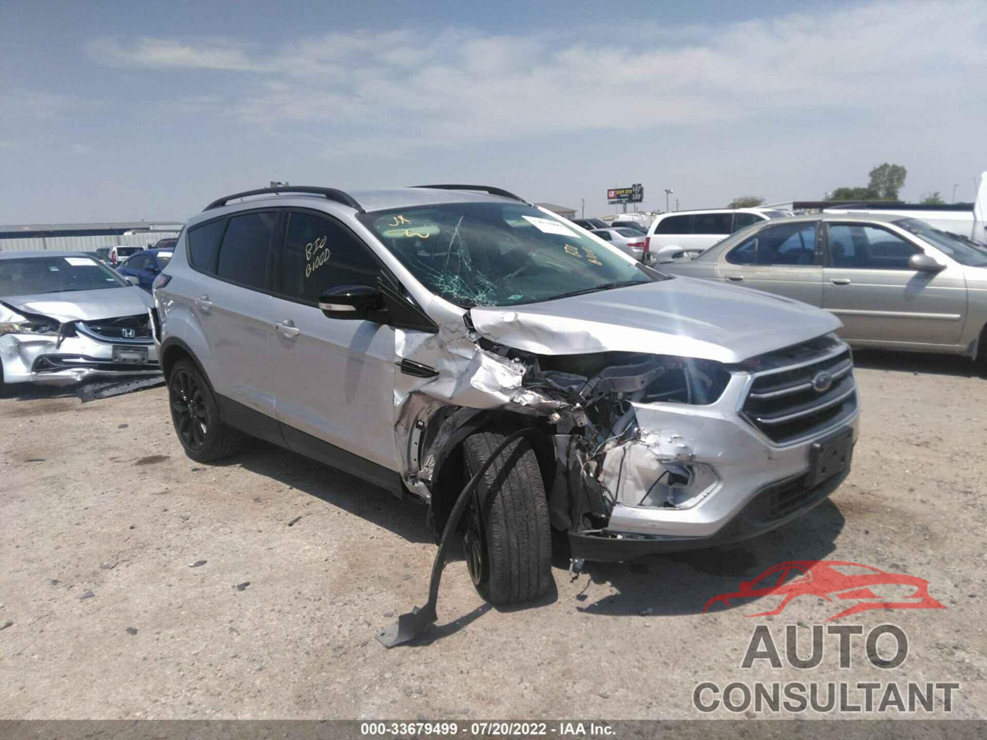 FORD ESCAPE 2017 - 1FMCU0J95HUE71317