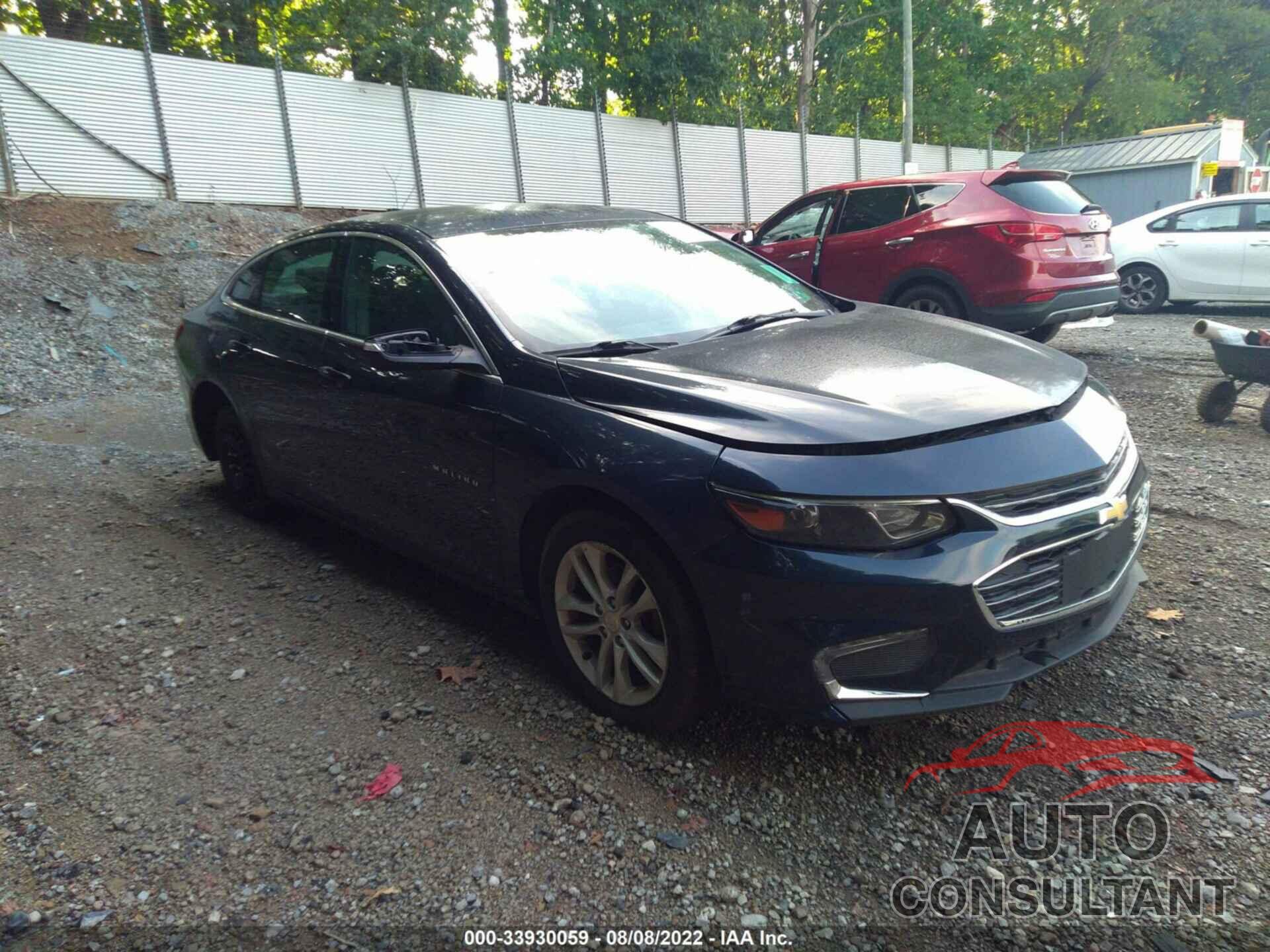 CHEVROLET MALIBU 2016 - 1G1ZE5ST8GF198081