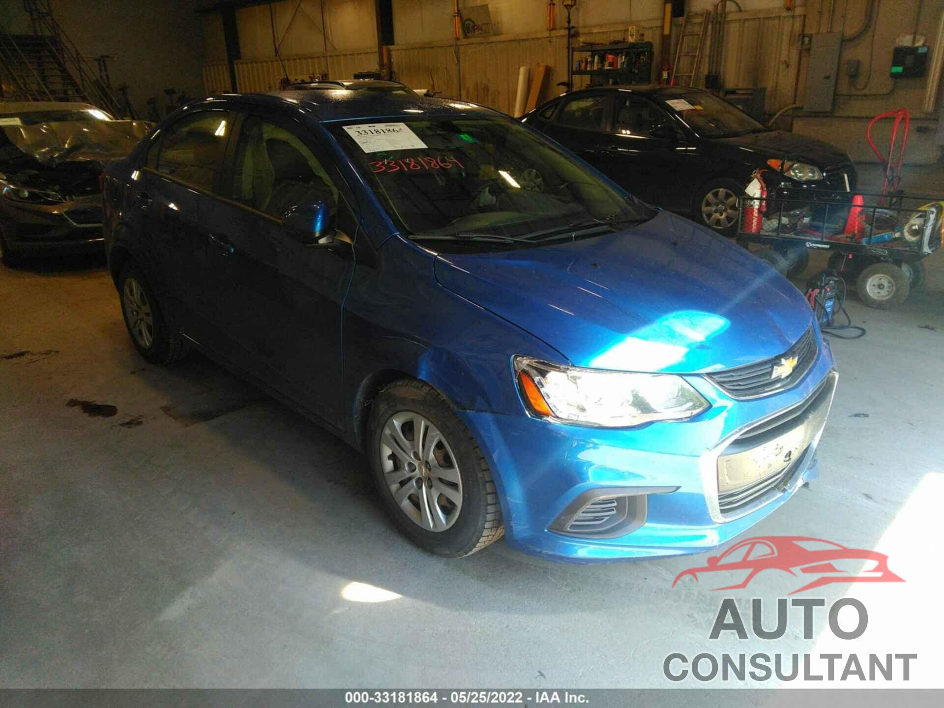 CHEVROLET SONIC 2018 - 1G1JB5SH5J4122516