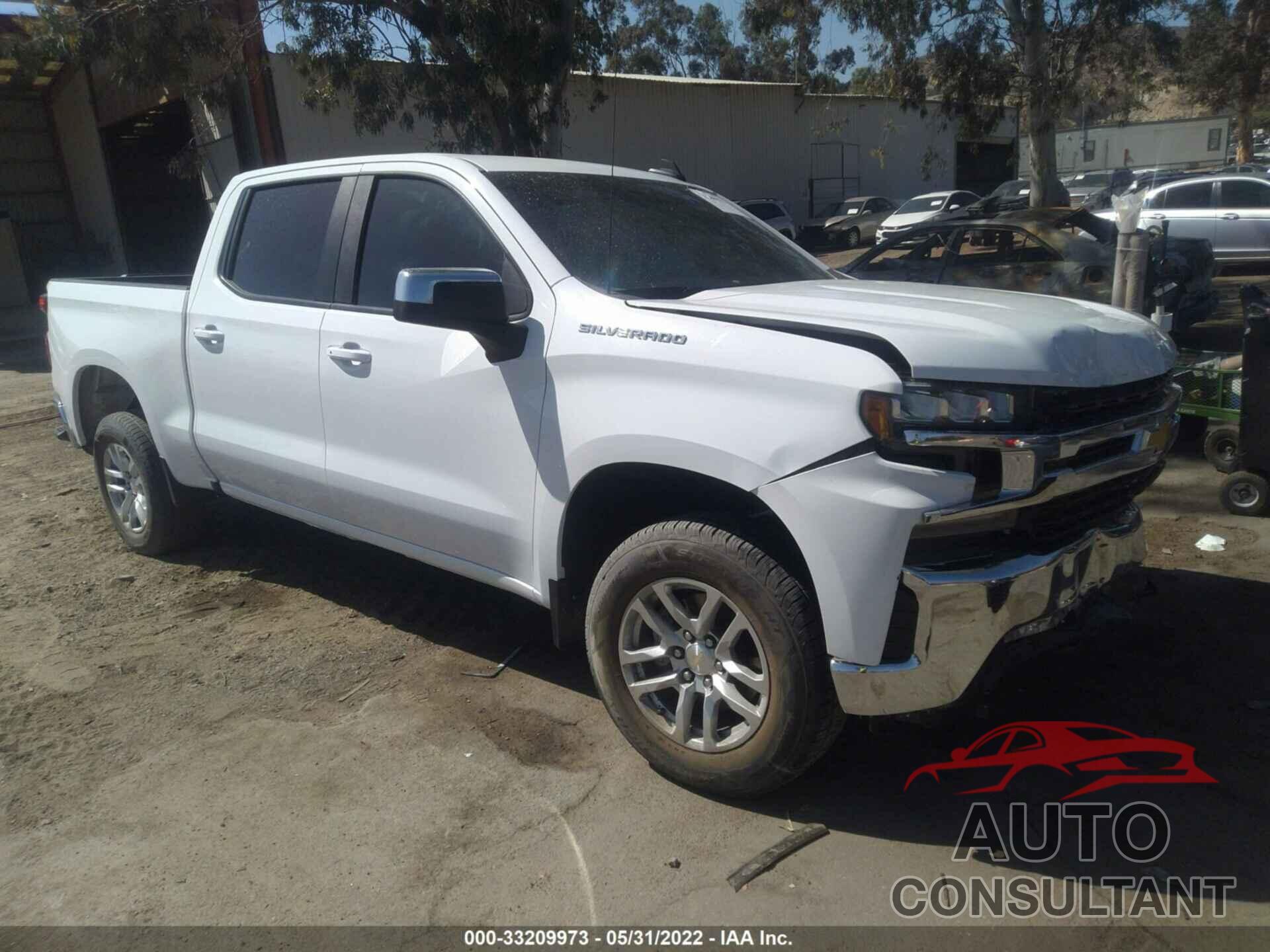 CHEVROLET SILVERADO 1500 2019 - 1GCUWCED6KZ102740