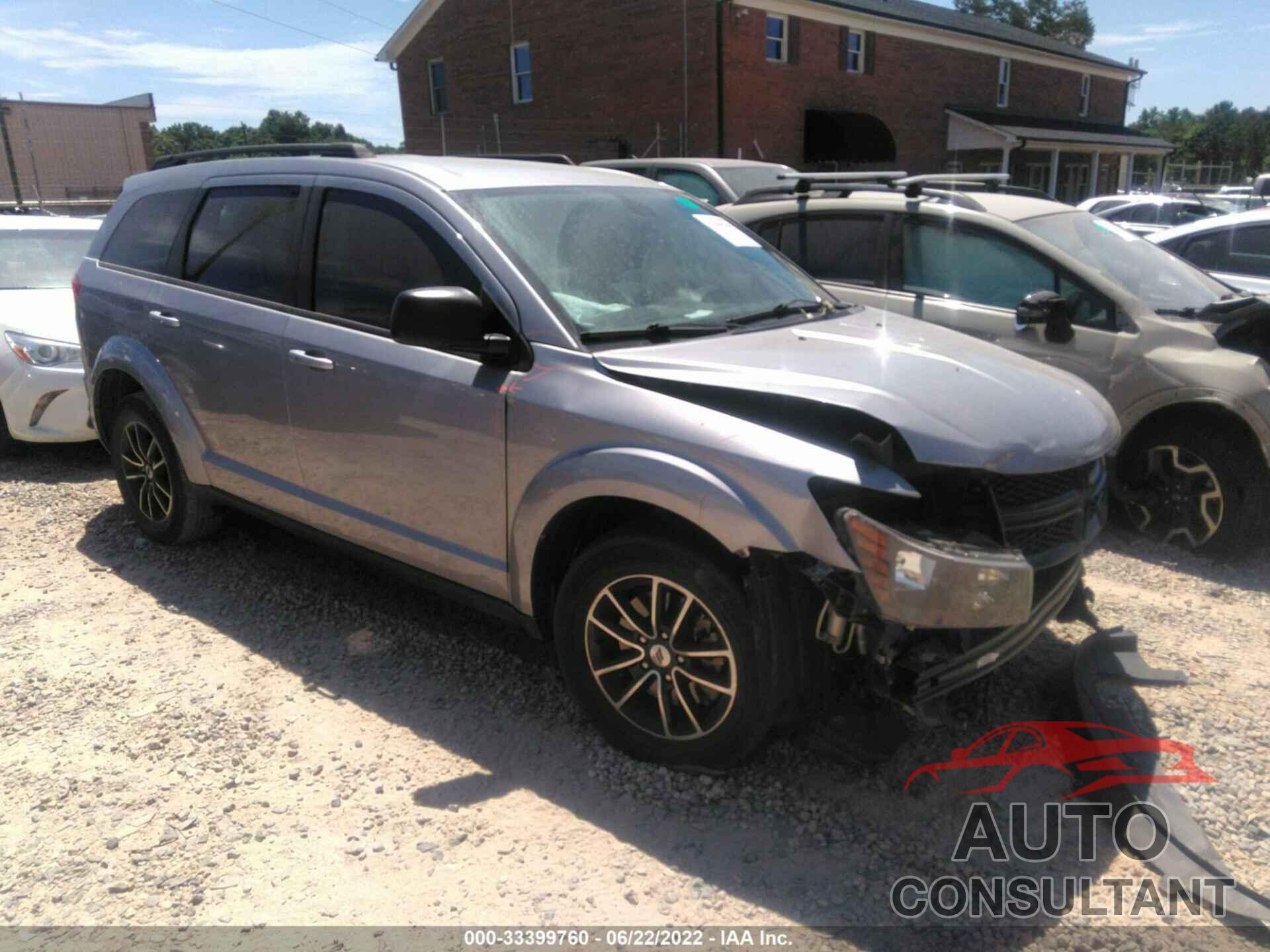 DODGE JOURNEY 2018 - 3C4PDCAB0JT490545