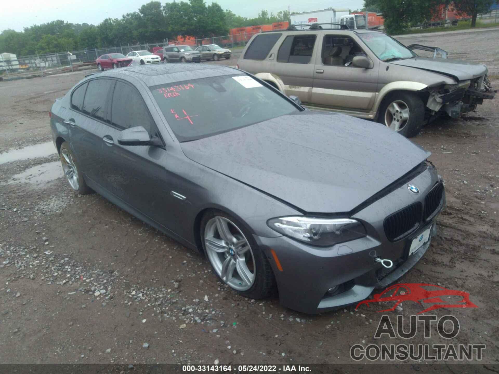 BMW 5 SERIES 2016 - WBA5B3C59GG254572