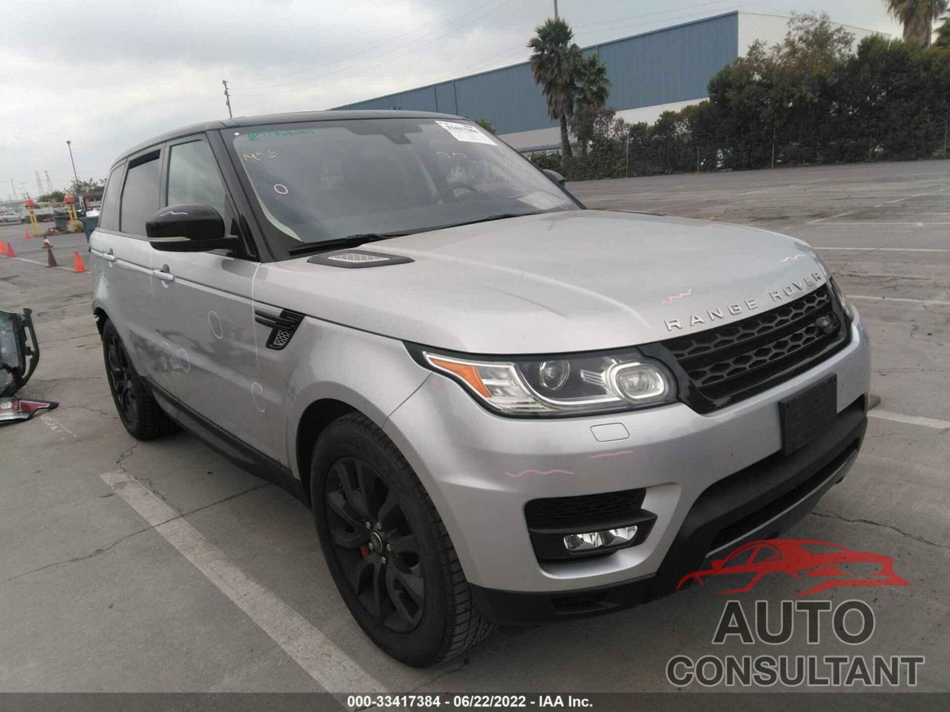 LAND ROVER RANGE ROVER SPORT 2016 - SALWR2EF8GA547717