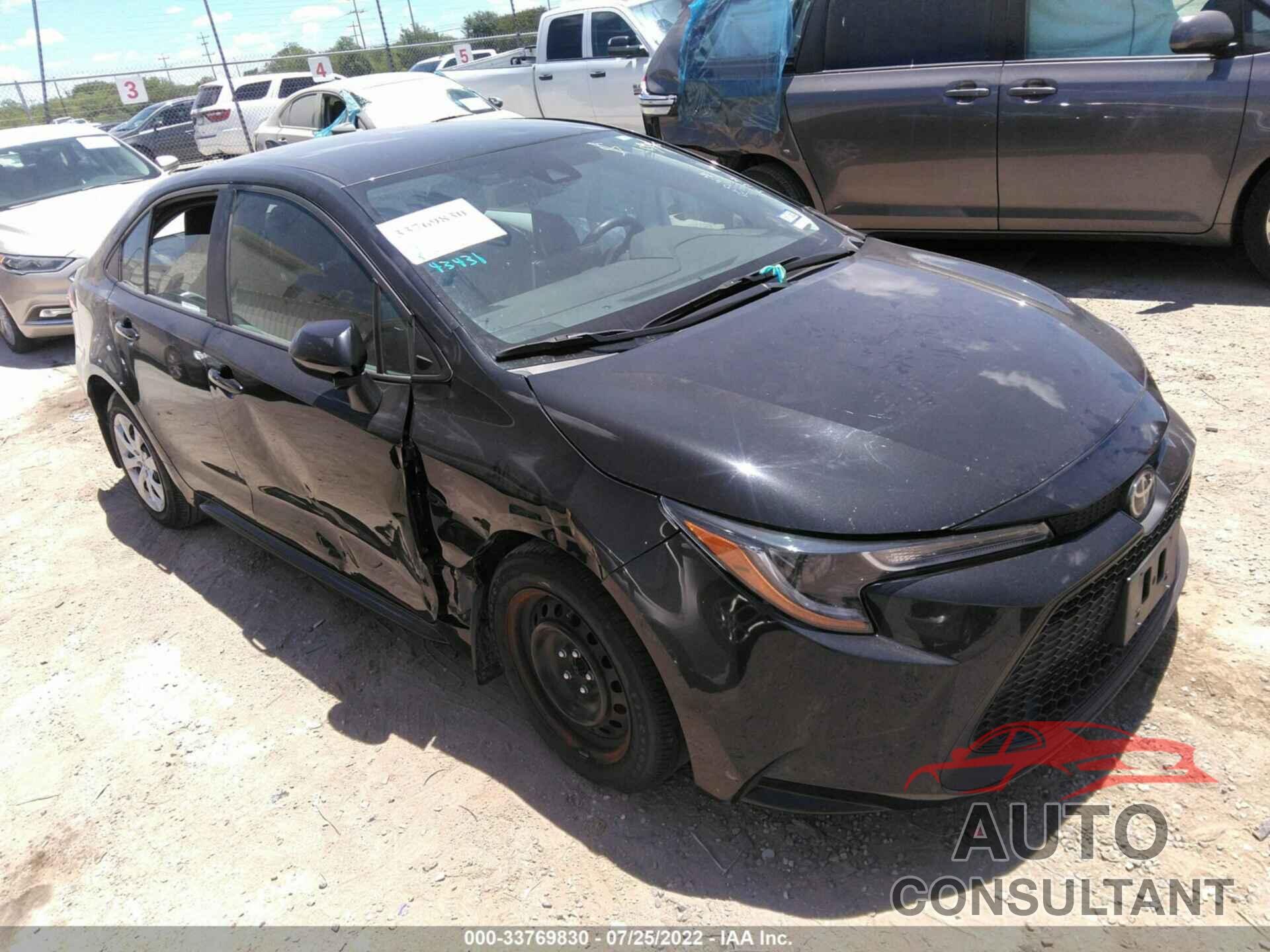 TOYOTA COROLLA 2020 - 5YFEPRAE8LP141568
