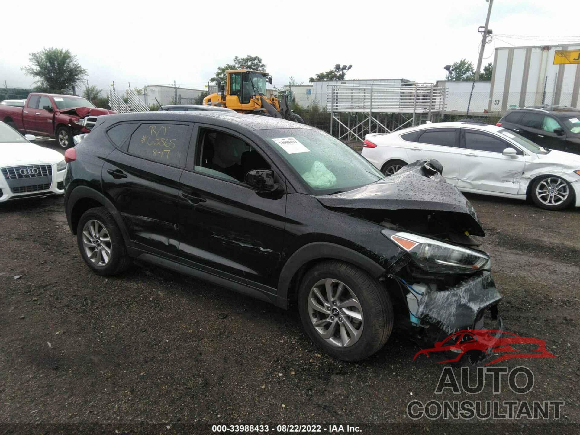 HYUNDAI TUCSON 2018 - KM8J2CA49JU834985