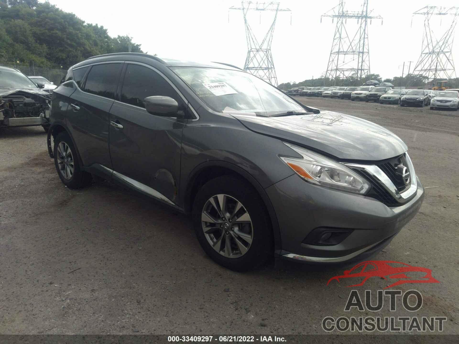 NISSAN MURANO 2016 - 5N1AZ2MG5GN133200