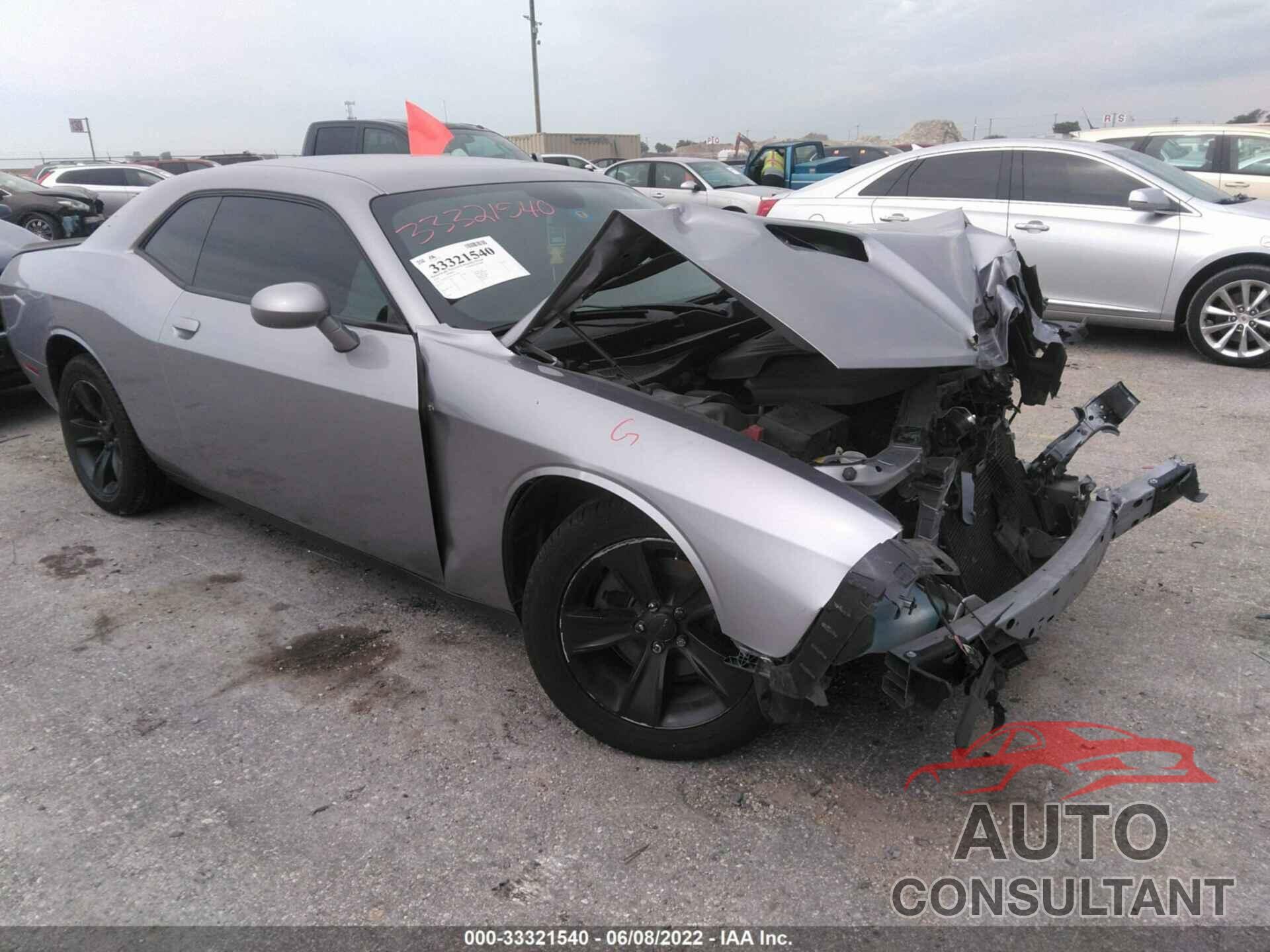 DODGE CHALLENGER 2016 - 2C3CDZAGXGH332166