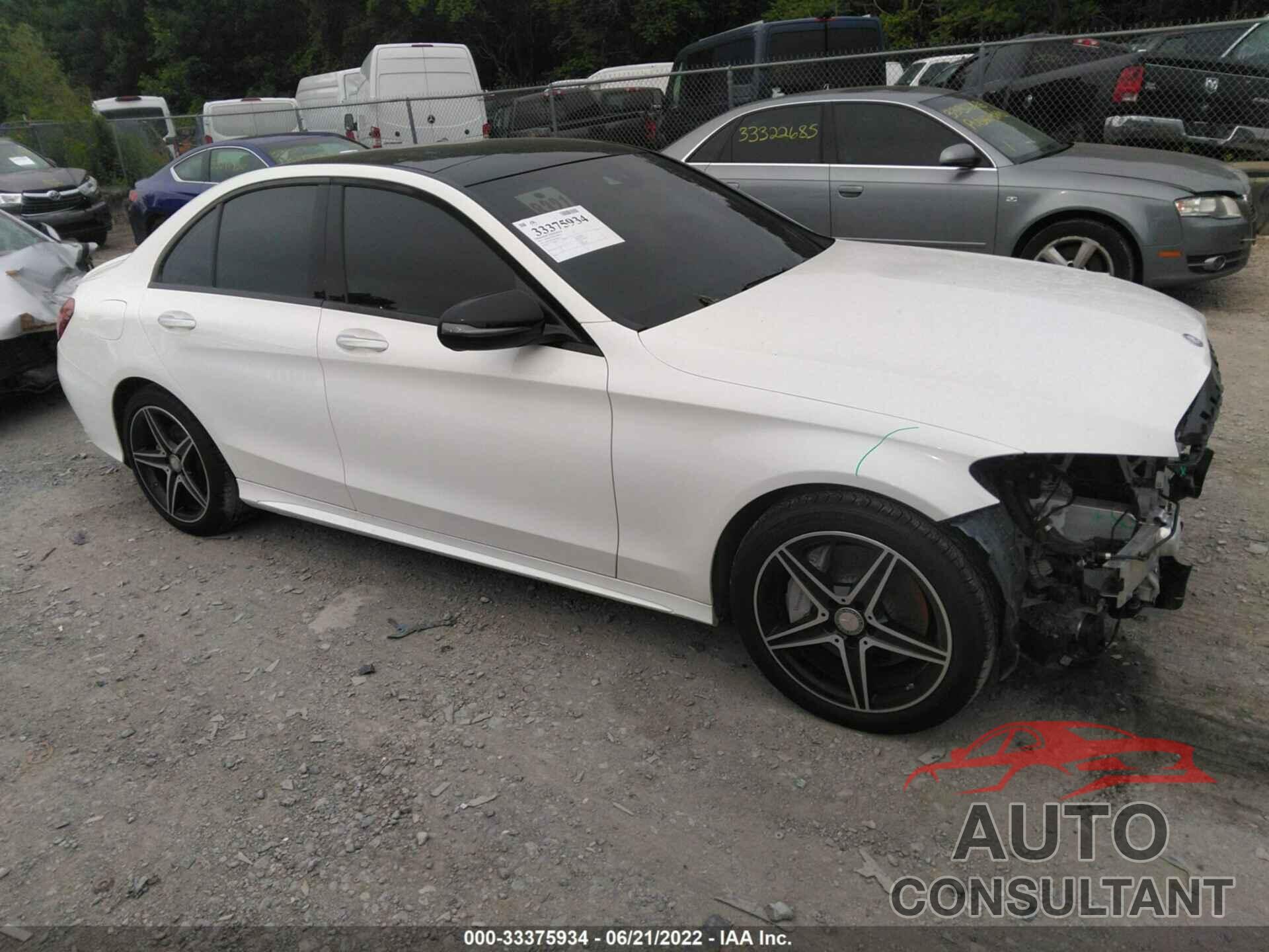 MERCEDES-BENZ C-CLASS 2017 - 55SWF4KB3HU208156