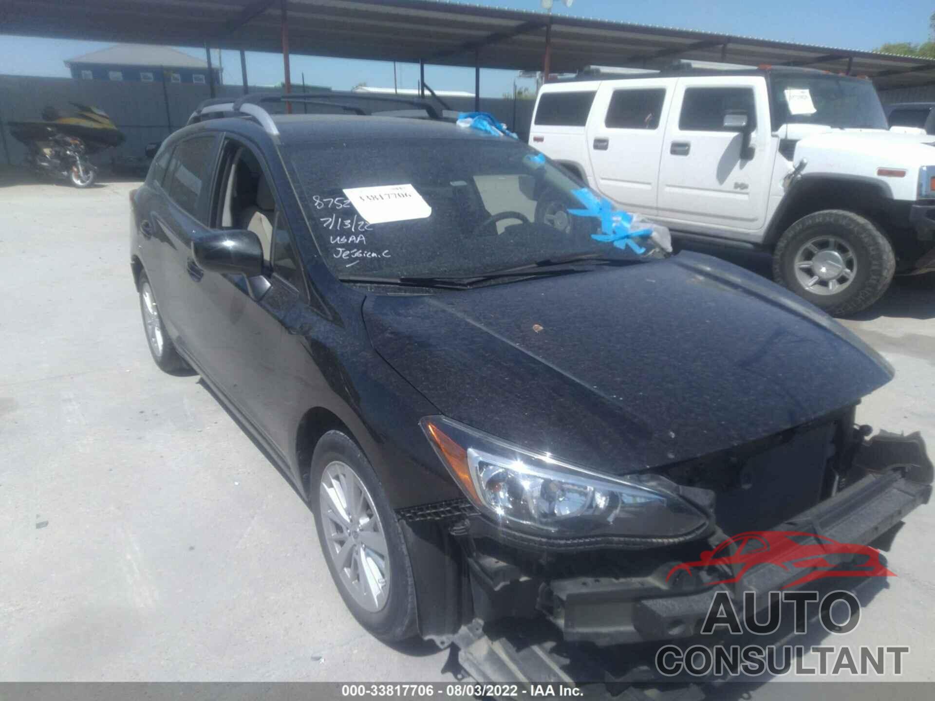 SUBARU IMPREZA 2018 - 4S3GTAB63J3728554