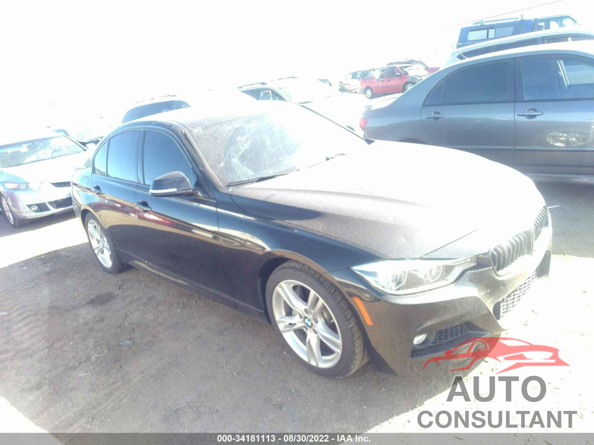 BMW 3 SERIES 2016 - WBA8E9G52GNT86246