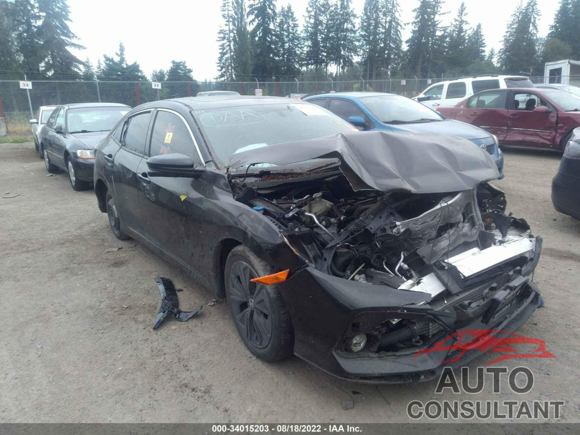 HONDA CIVIC HATCHBACK 2018 - SHHFK7H51JU423460