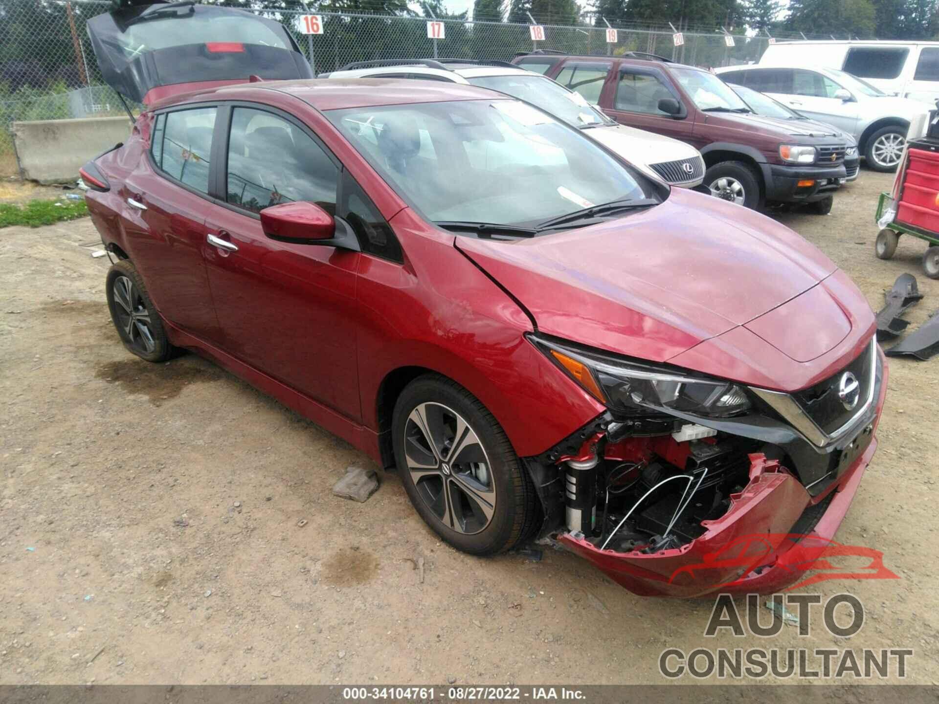 NISSAN LEAF 2022 - 1N4AZ1CV2NC553686