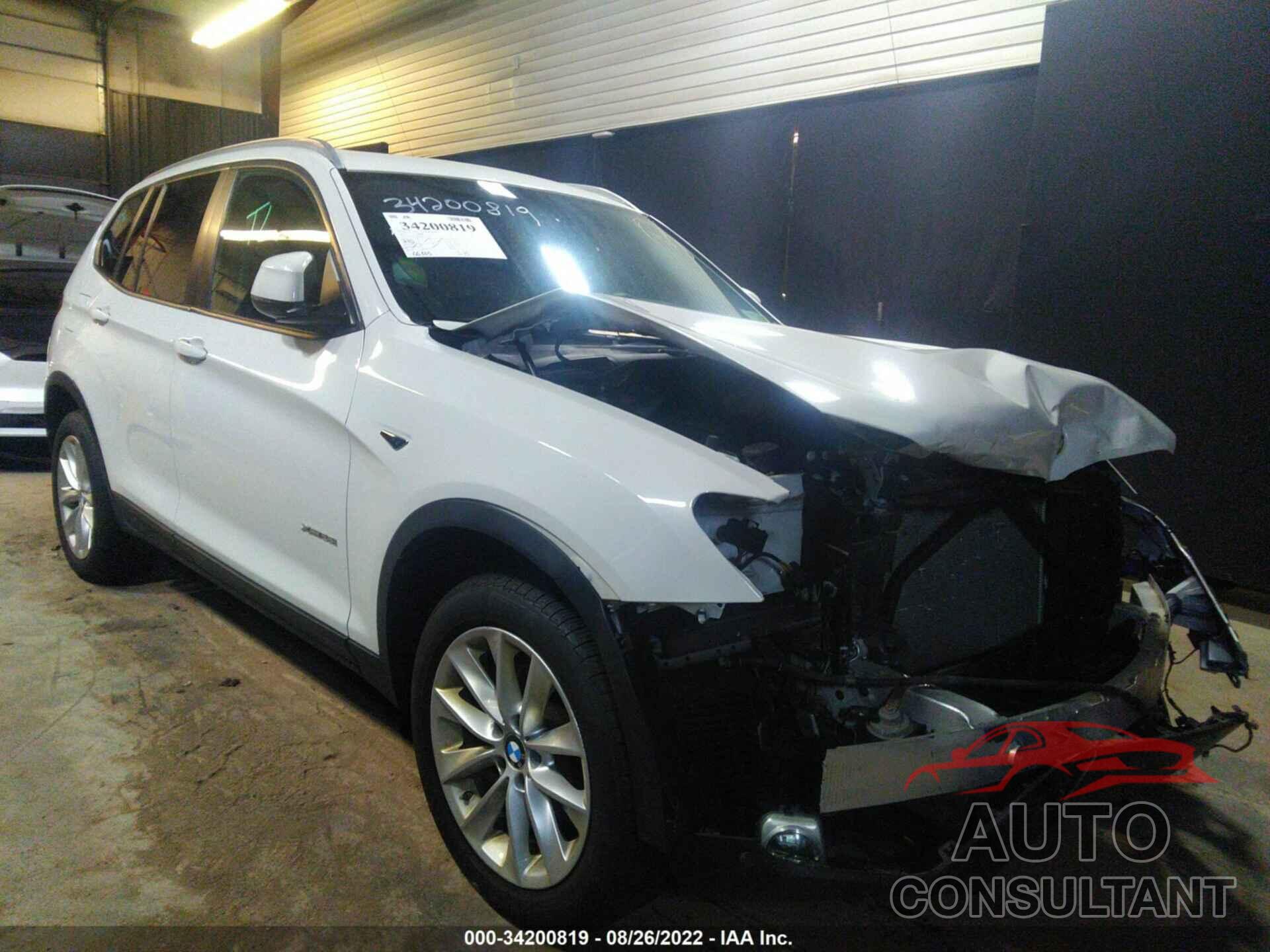 BMW X3 2017 - 5UXWX9C36H0T16917