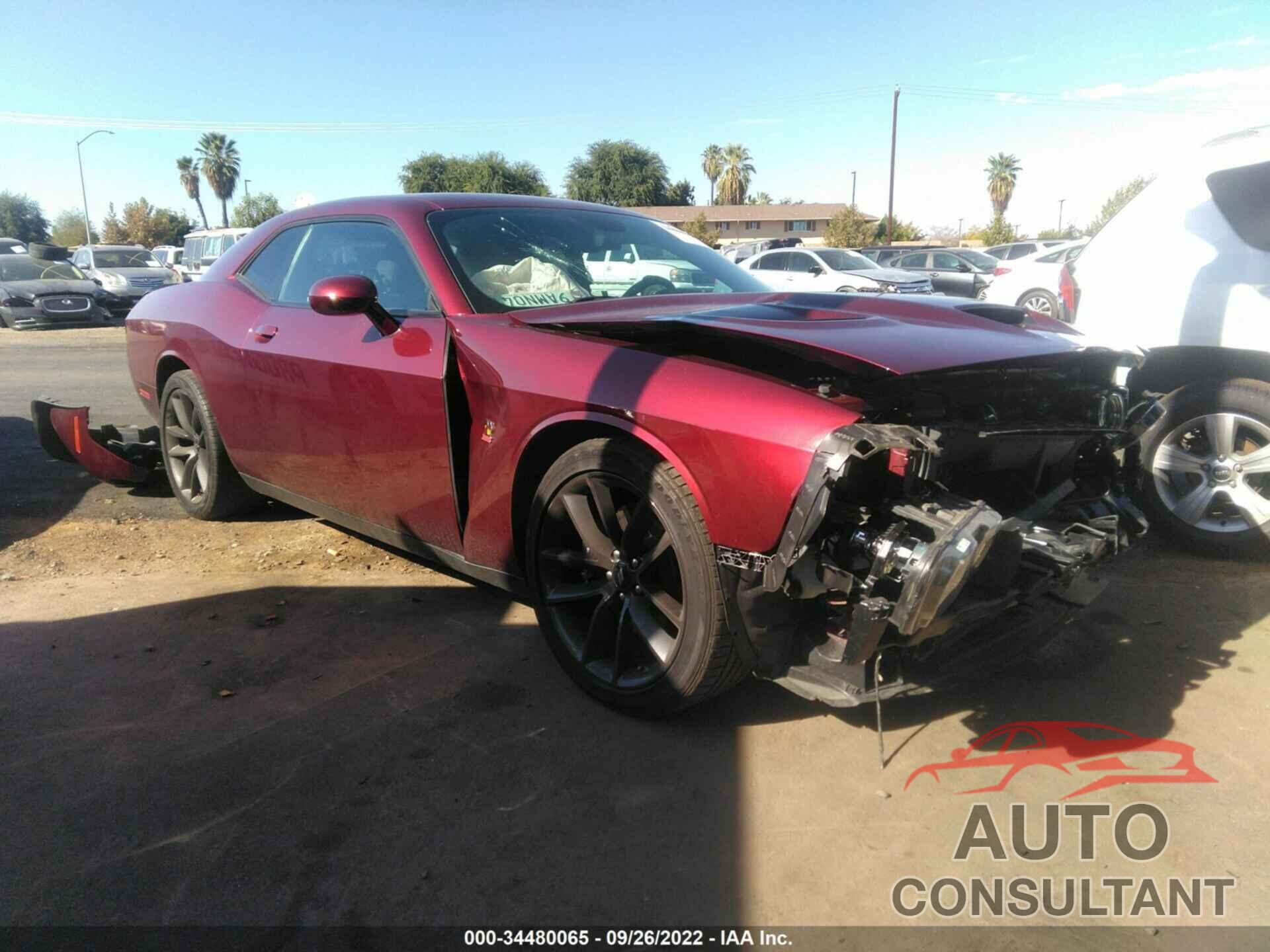 DODGE CHALLENGER 2019 - 2C3CDZFJ1KH747454