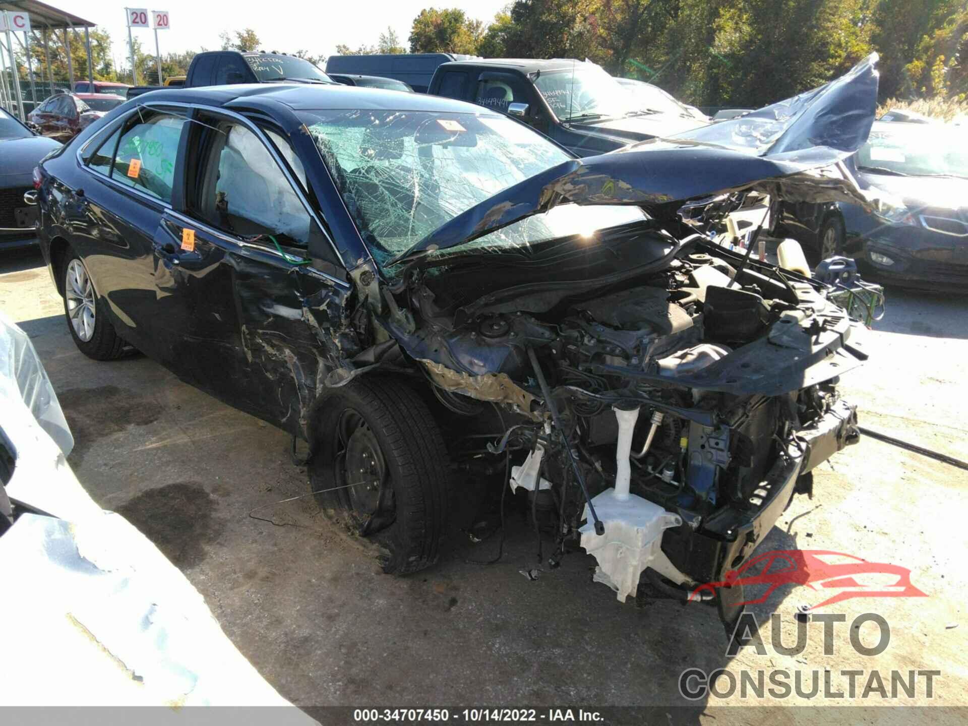 TOYOTA CAMRY 2016 - 4T4BF1FK5GR575561