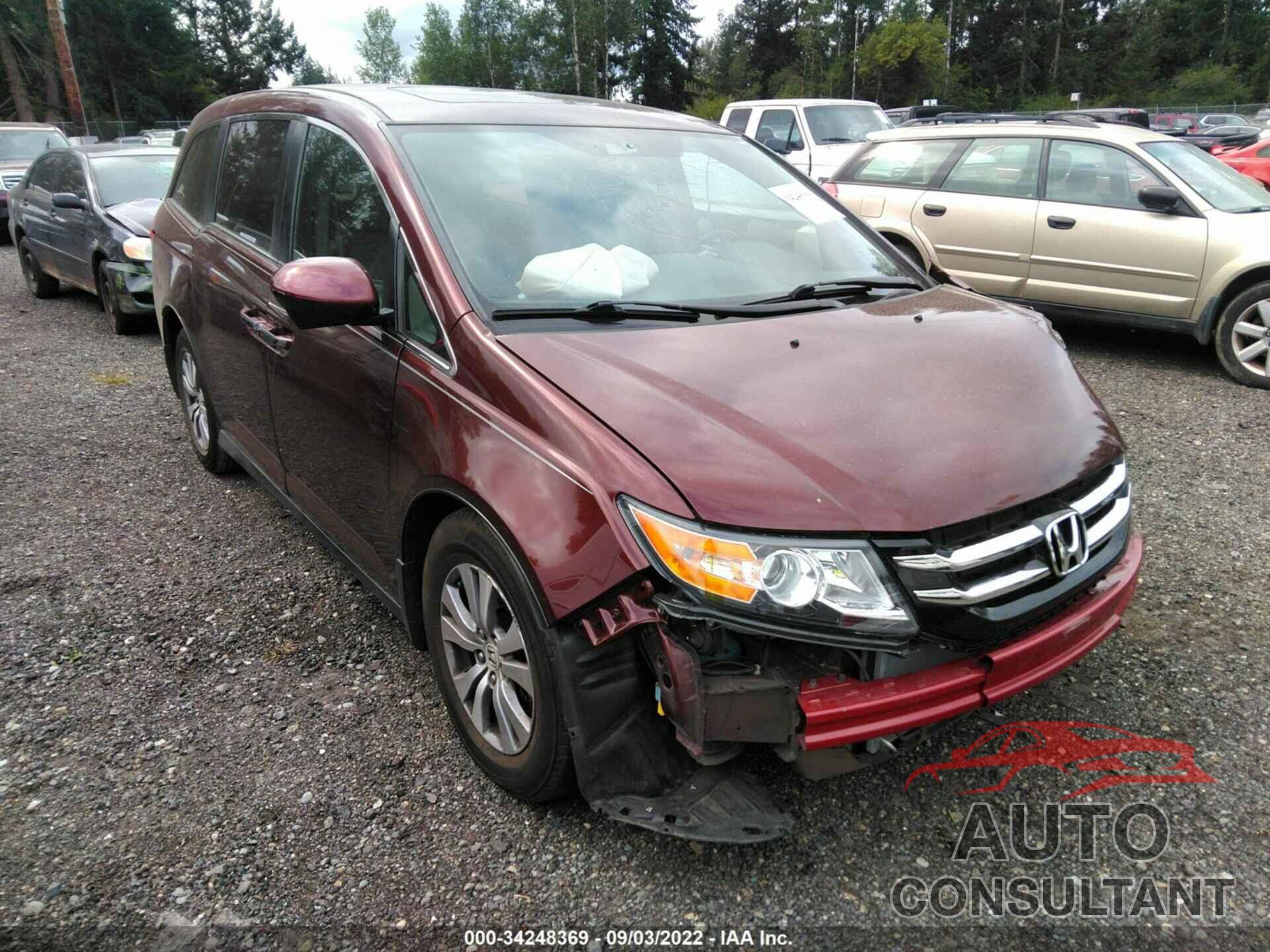 HONDA ODYSSEY 2017 - 5FNRL5H61HB015544