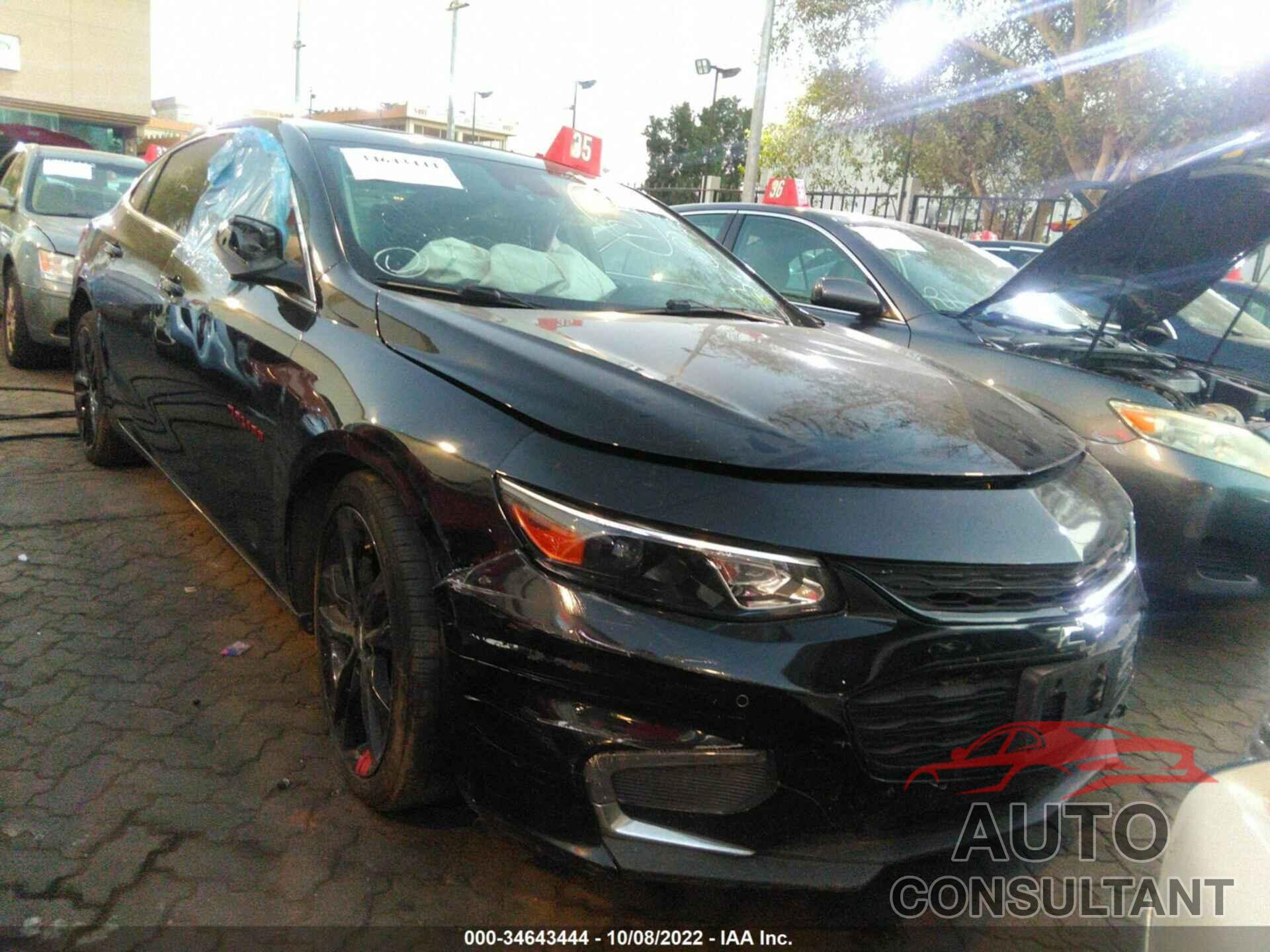 CHEVROLET MALIBU 2018 - 000ZD5ST1JF204359
