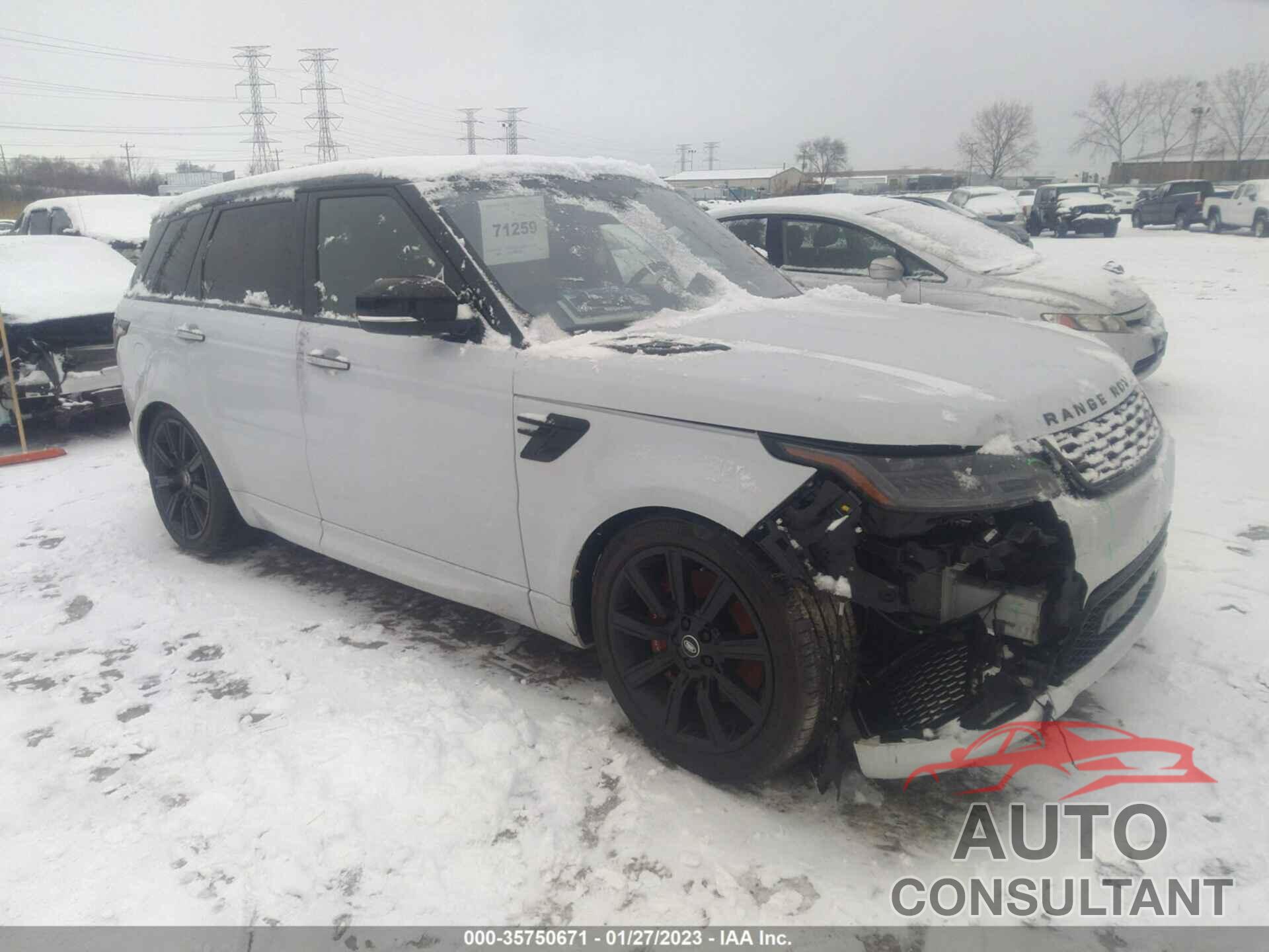 LAND ROVER RANGE ROVER SPORT 2019 - SALWV2SV8KA847421