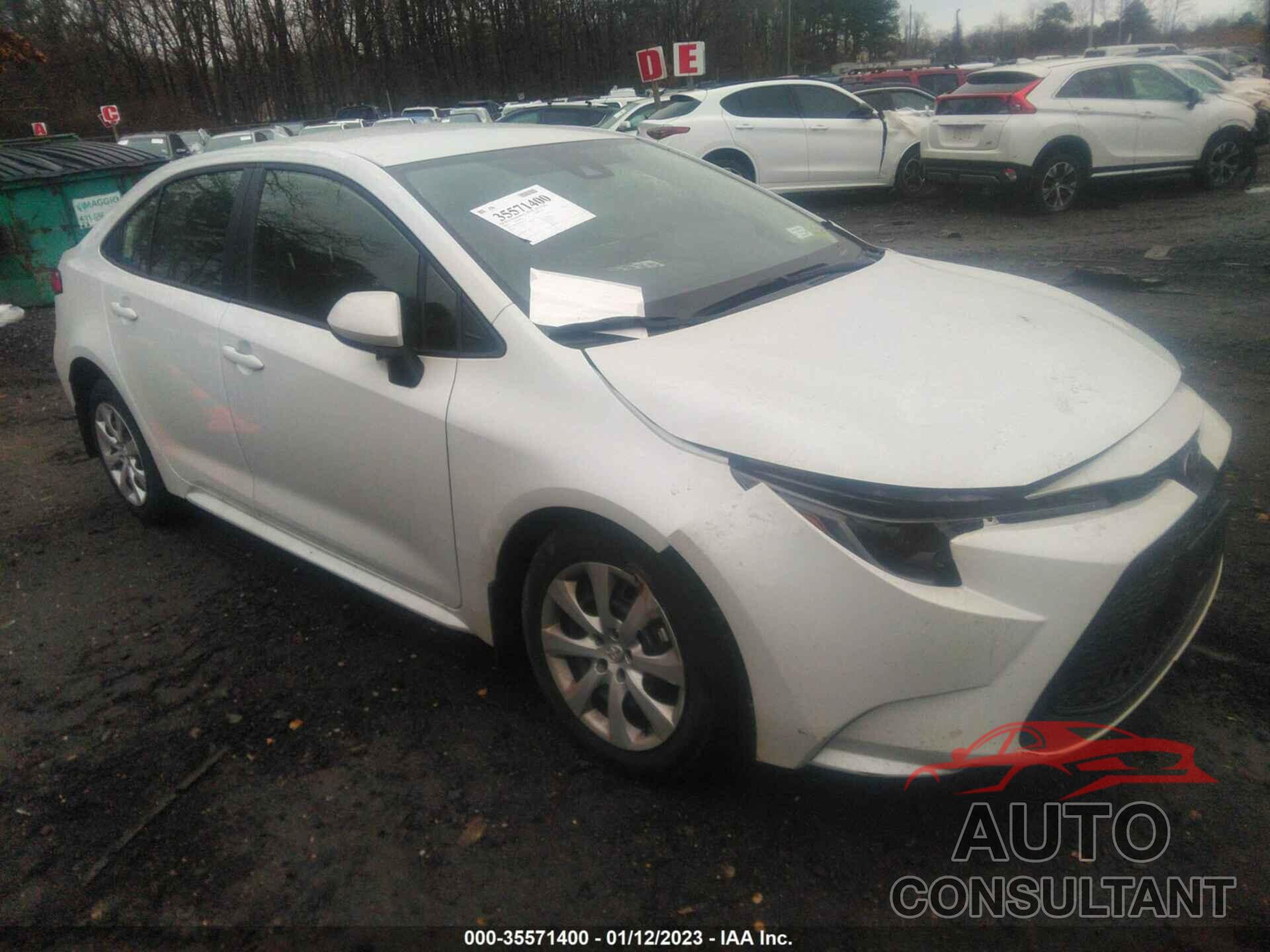 TOYOTA COROLLA 2022 - JTDEPMAE4N3013245
