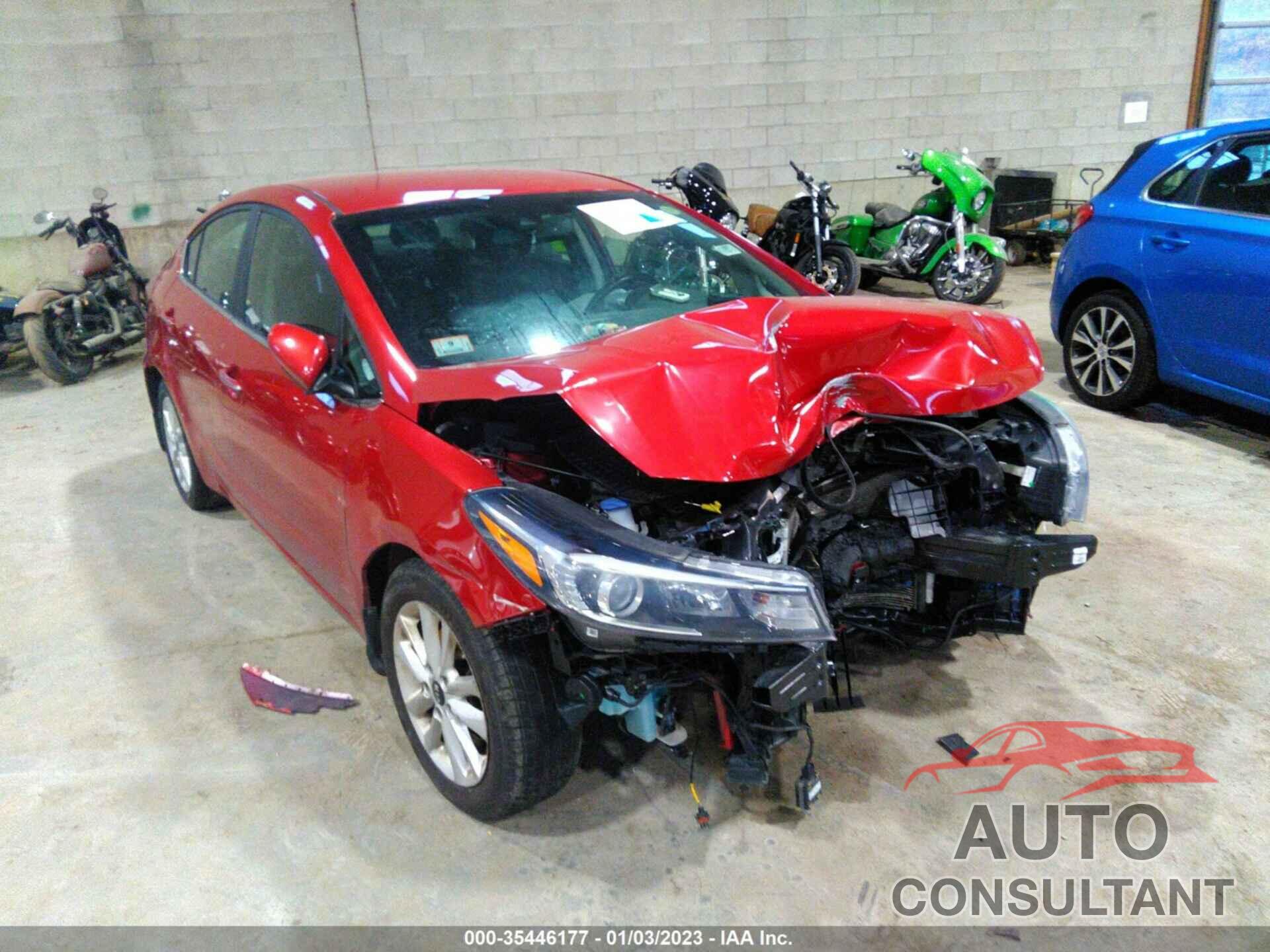 KIA FORTE 2017 - 3KPFL4A72HE050244