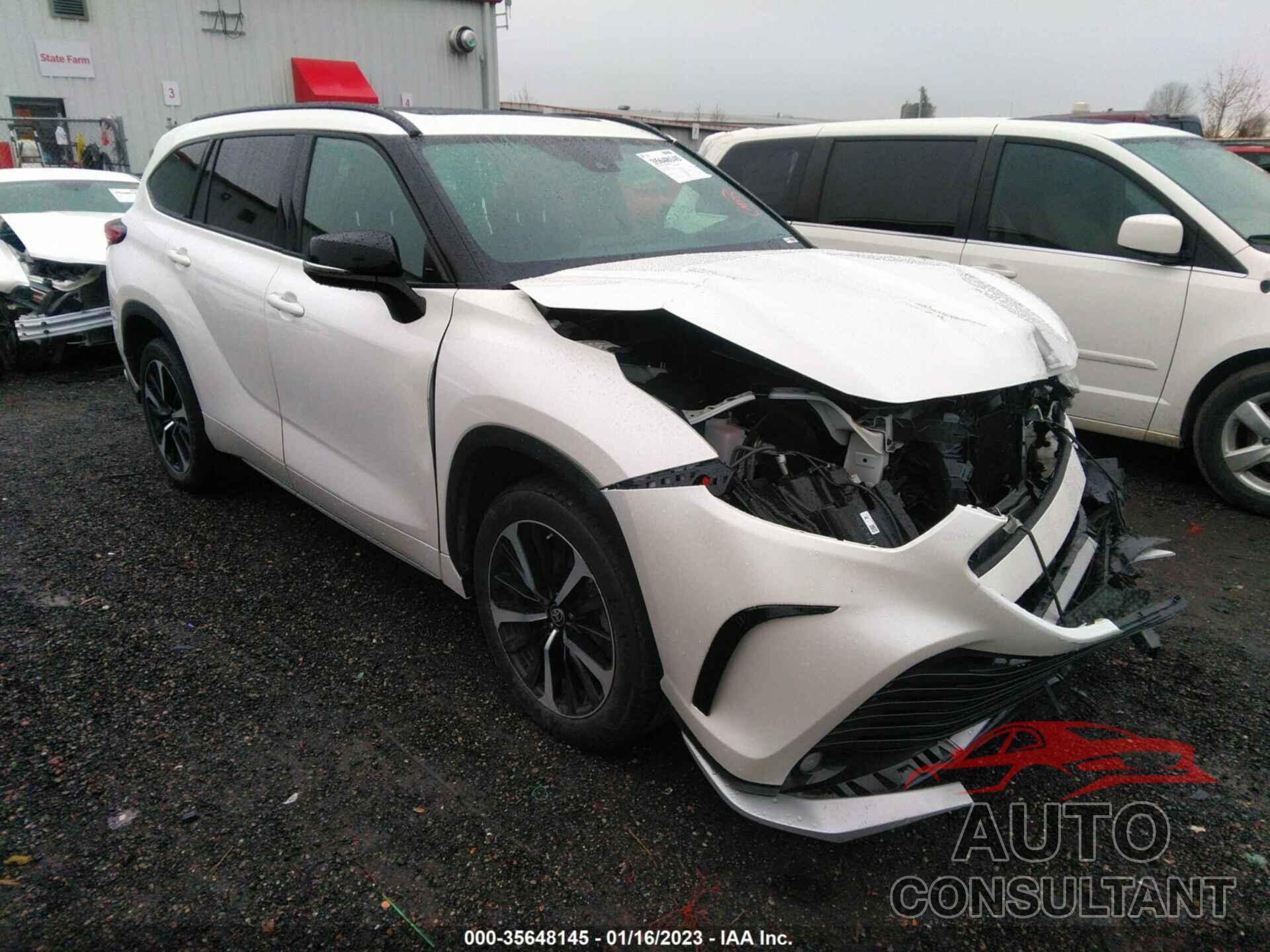 TOYOTA HIGHLANDER 2021 - 5TDLZRBH3MS057127