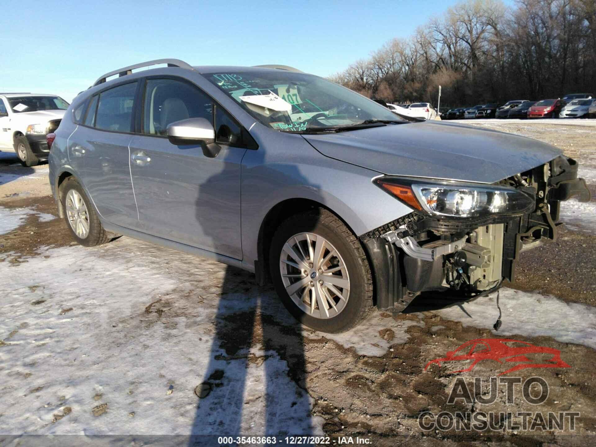 SUBARU IMPREZA 2018 - 4S3GTAB69J3731085