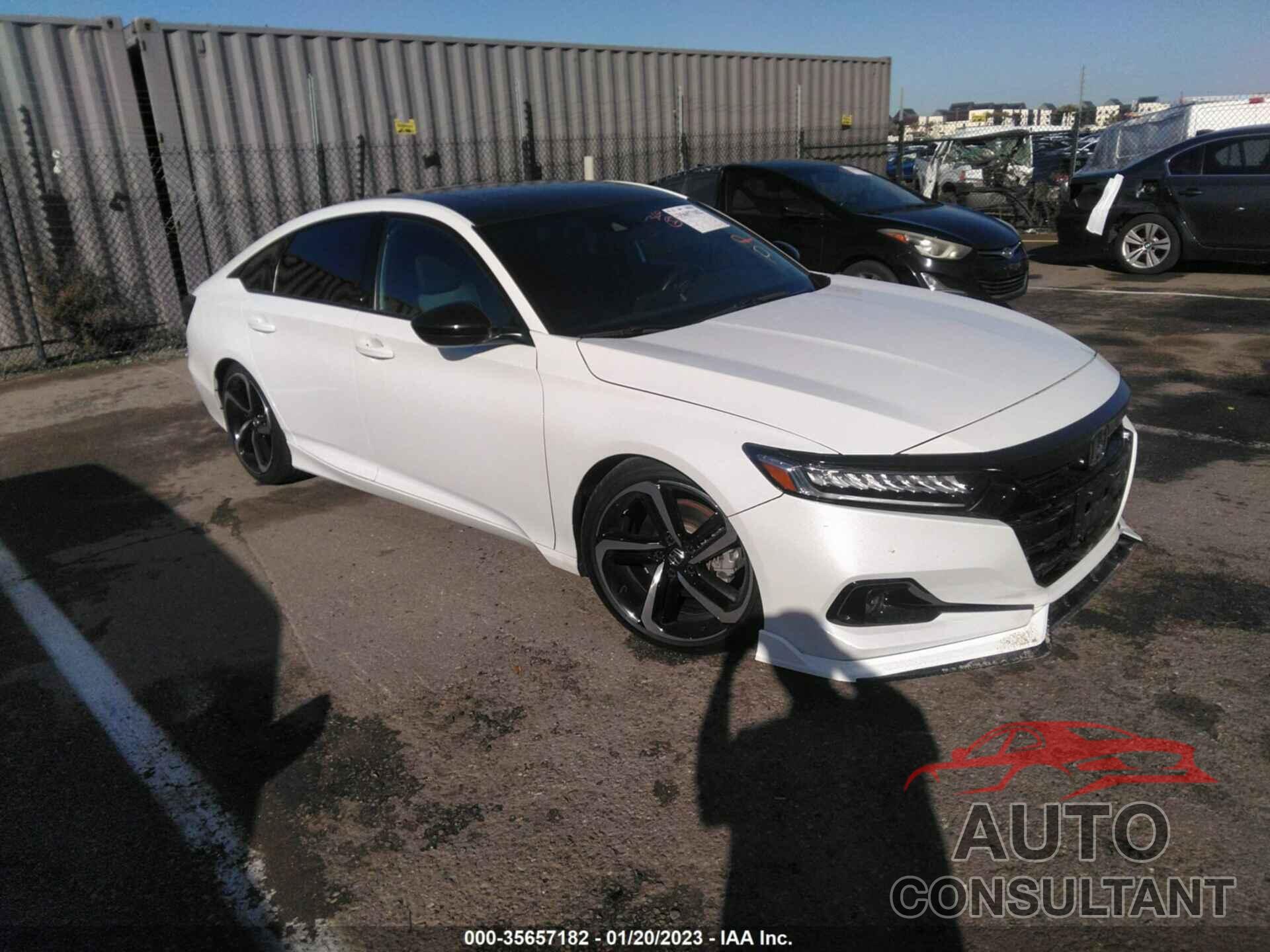 HONDA ACCORD SEDAN 2021 - 1HGCV2F37MA000722