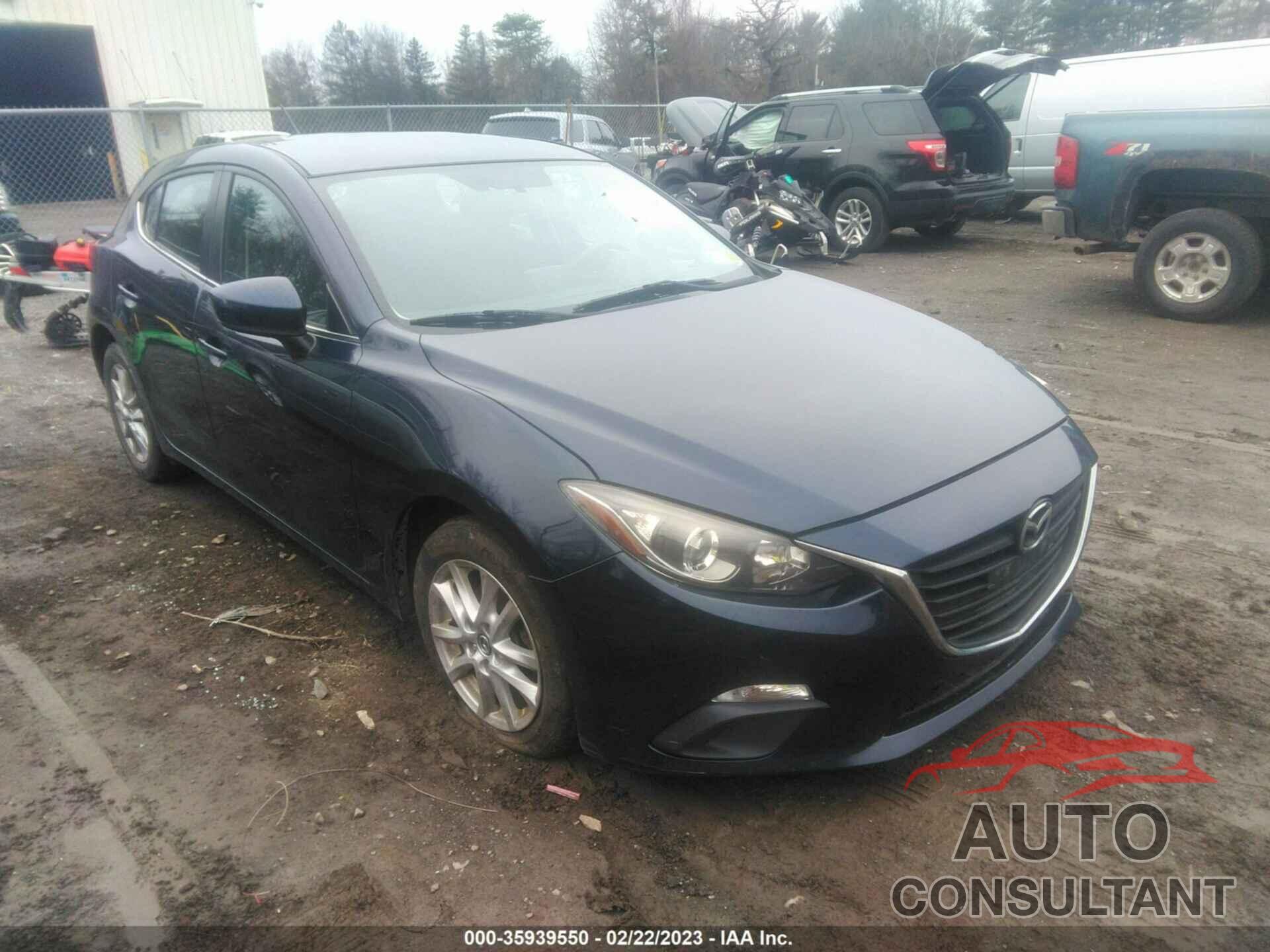 MAZDA MAZDA3 2016 - JM1BM1K79G1338904