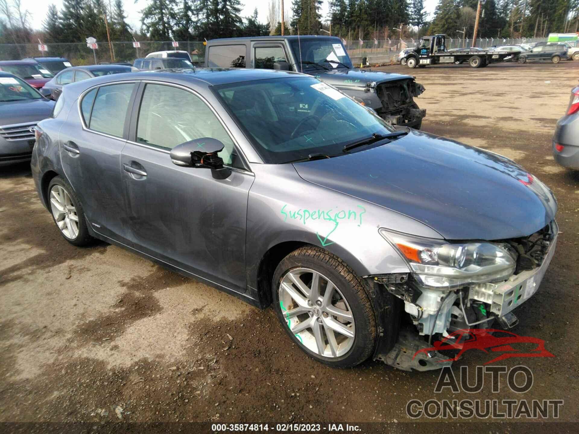 LEXUS CT 200H 2015 - JTHKD5BH6F2234751