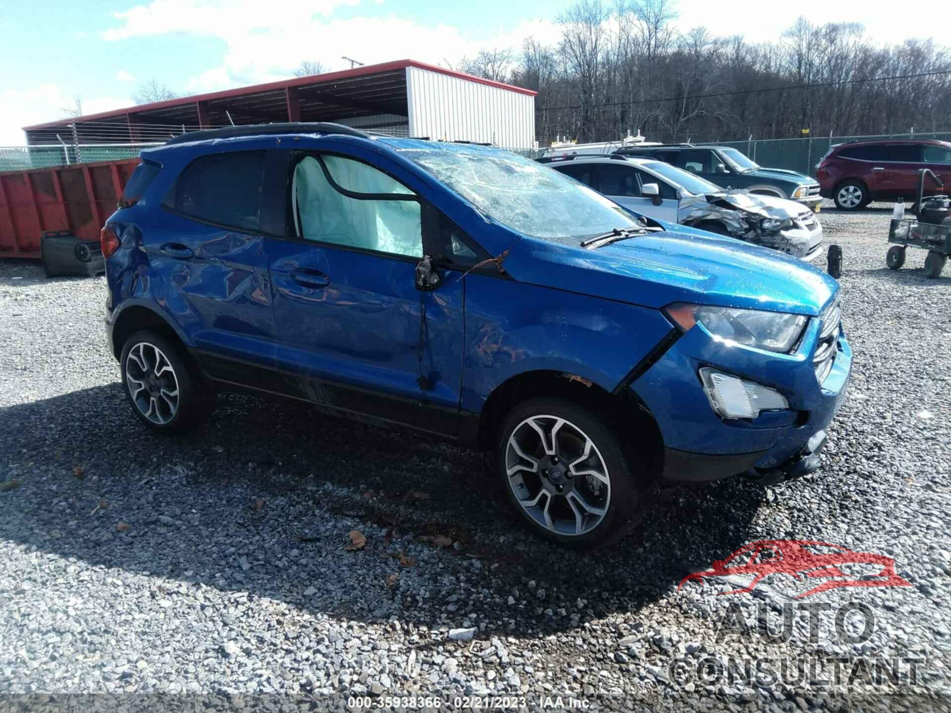 FORD ECOSPORT 2020 - MAJ6S3JL9LC338021