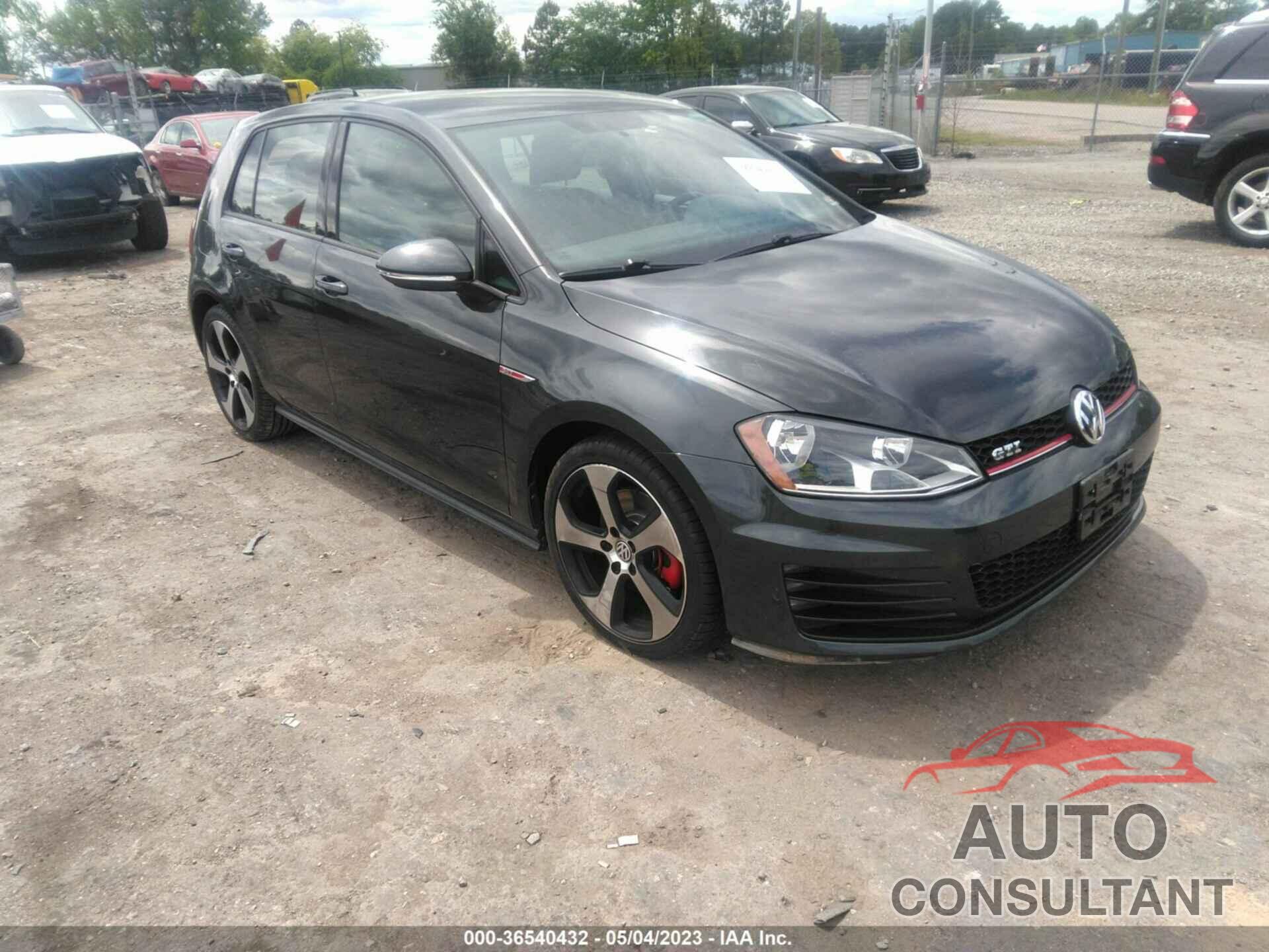VOLKSWAGEN GOLF GTI 2017 - 3VW5T7AU5HM003358