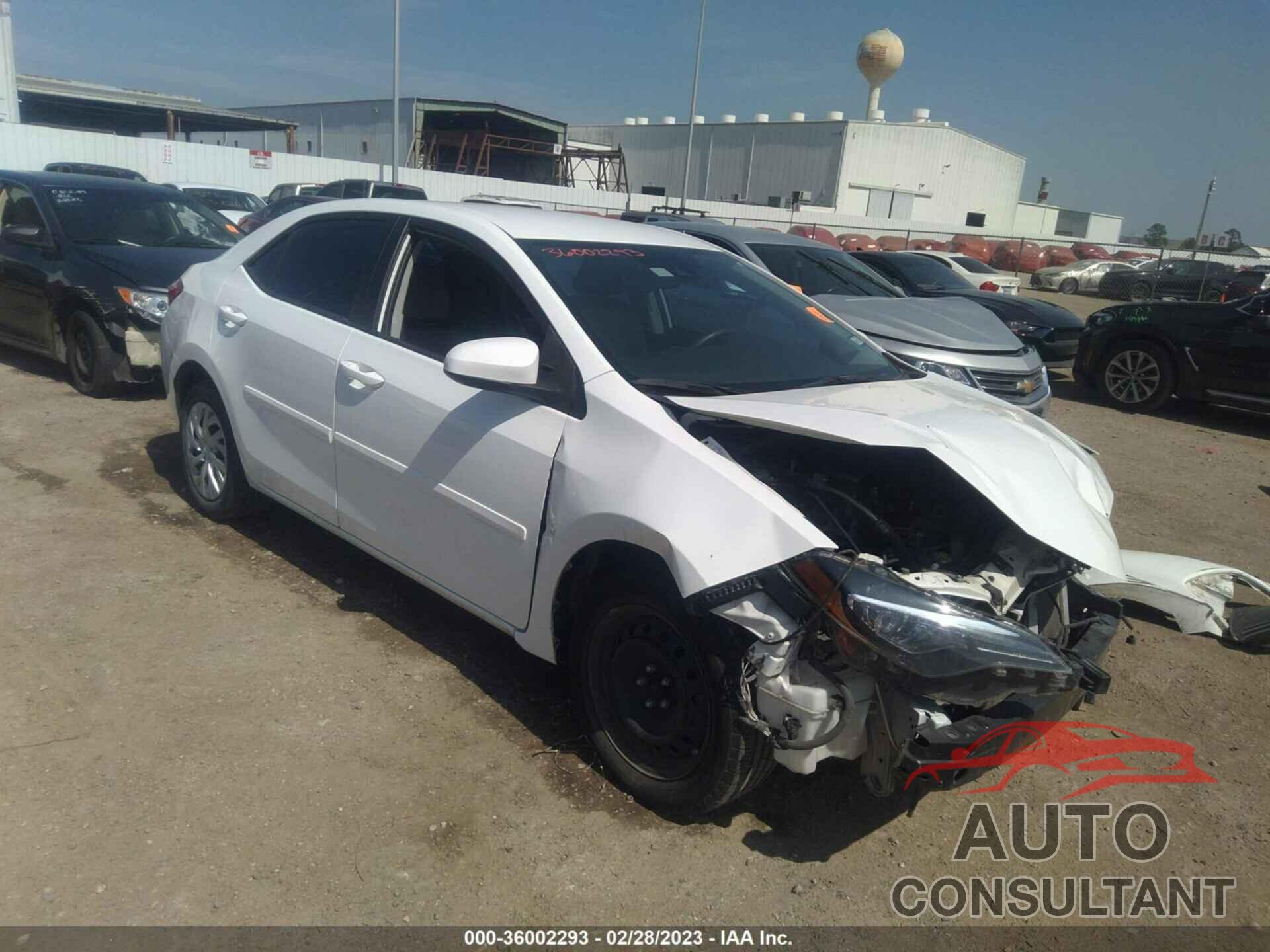 TOYOTA COROLLA 2017 - 5YFBURHE8HP668339