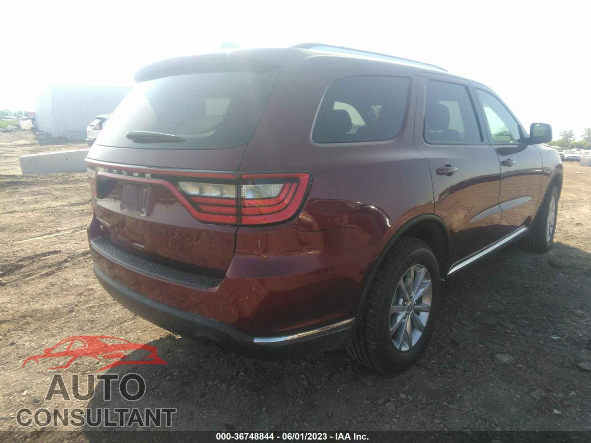 DODGE DURANGO 2018 - 1C4RDJAG4JC150559