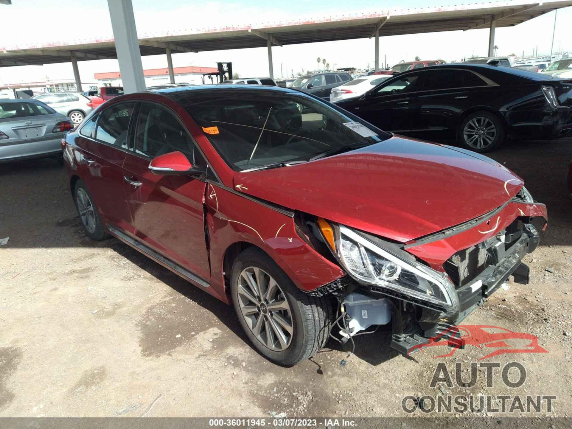 HYUNDAI SONATA 2016 - 5NPE34AF7GH278835