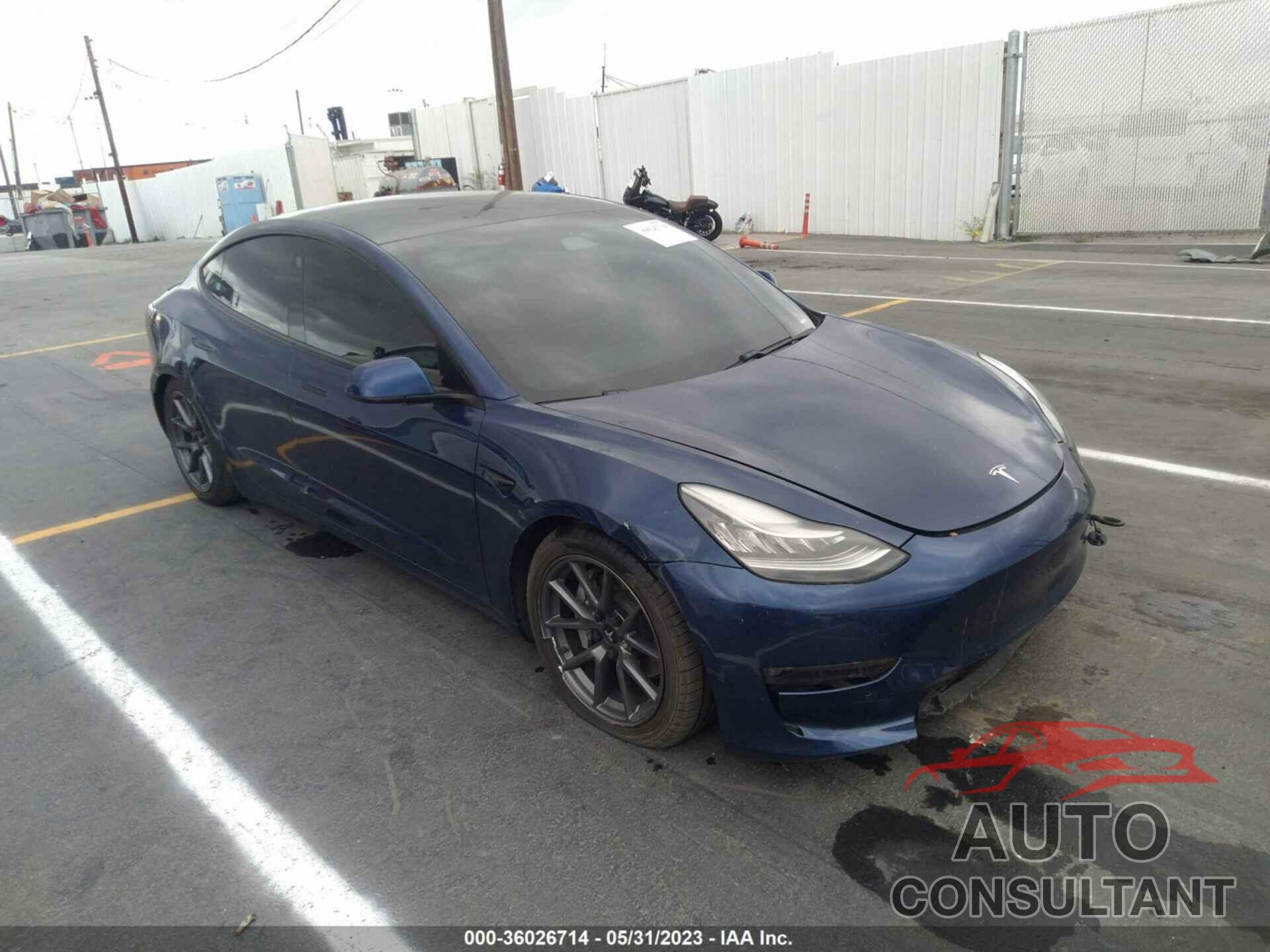 TESLA MODEL 3 2021 - 5YJ3E1EB9MF858363