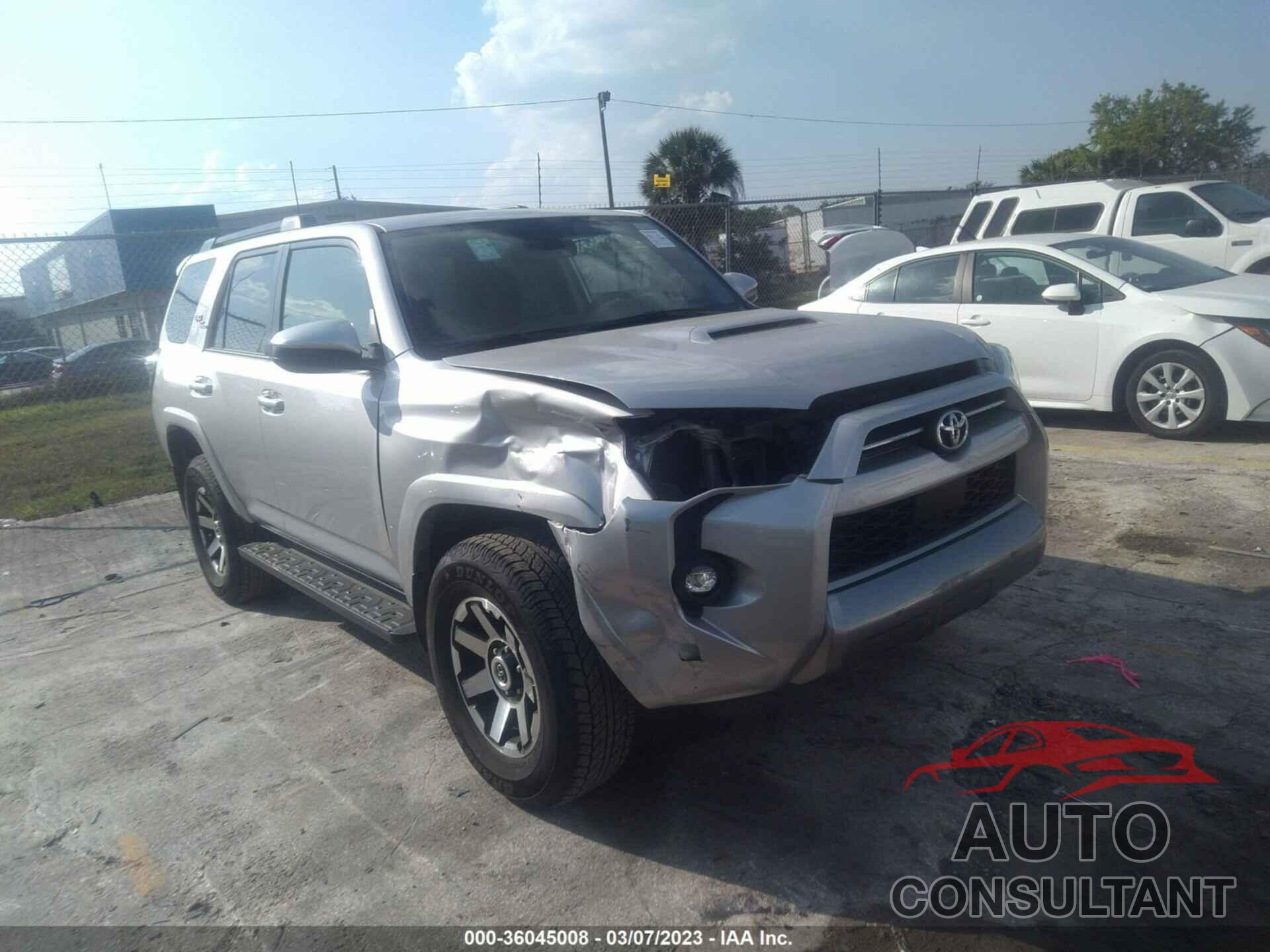 TOYOTA 4RUNNER 2022 - JTEPU5JR3N6009711