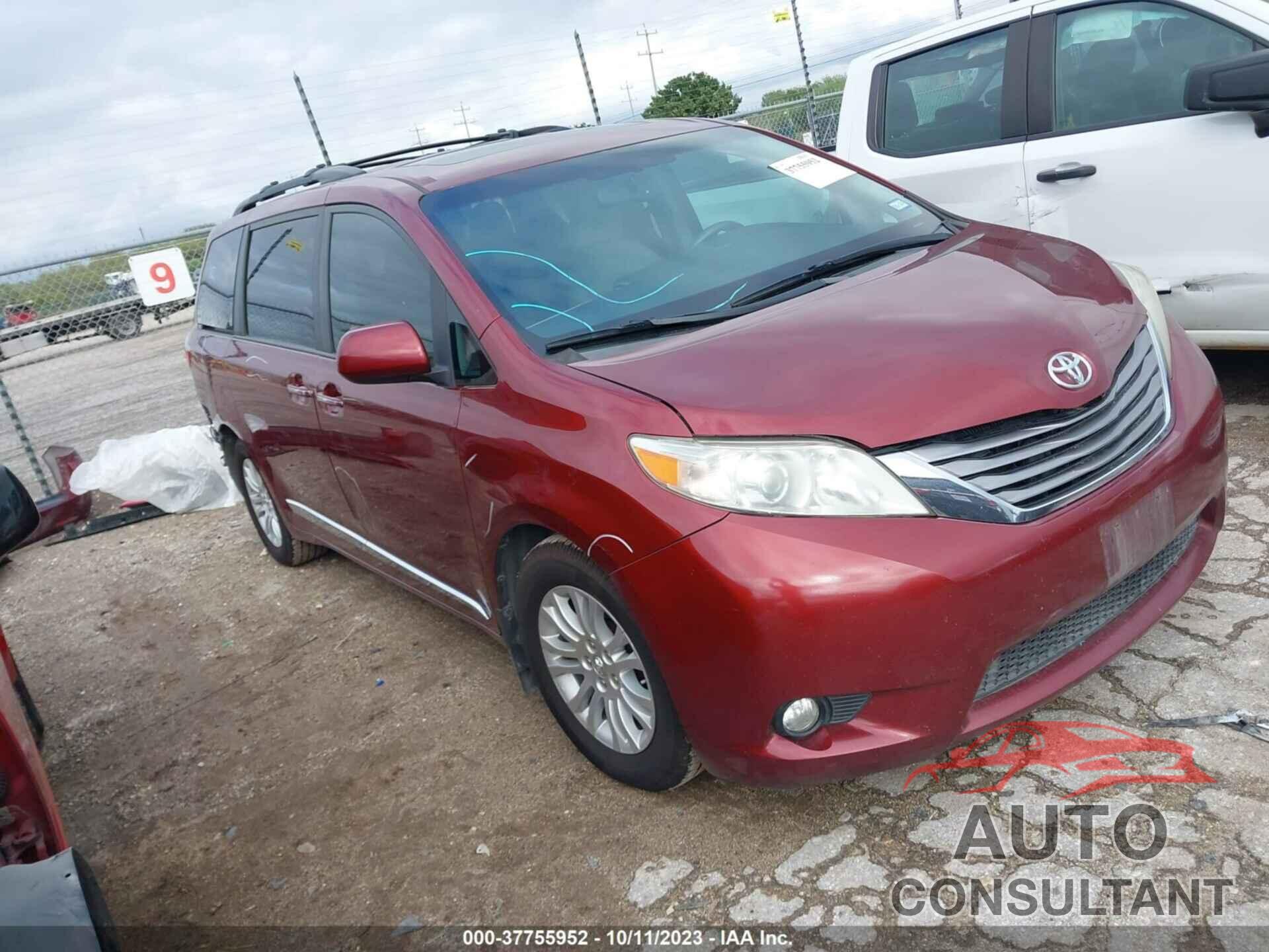 TOYOTA SIENNA 2017 - 5TDYZ3DC4HS788238