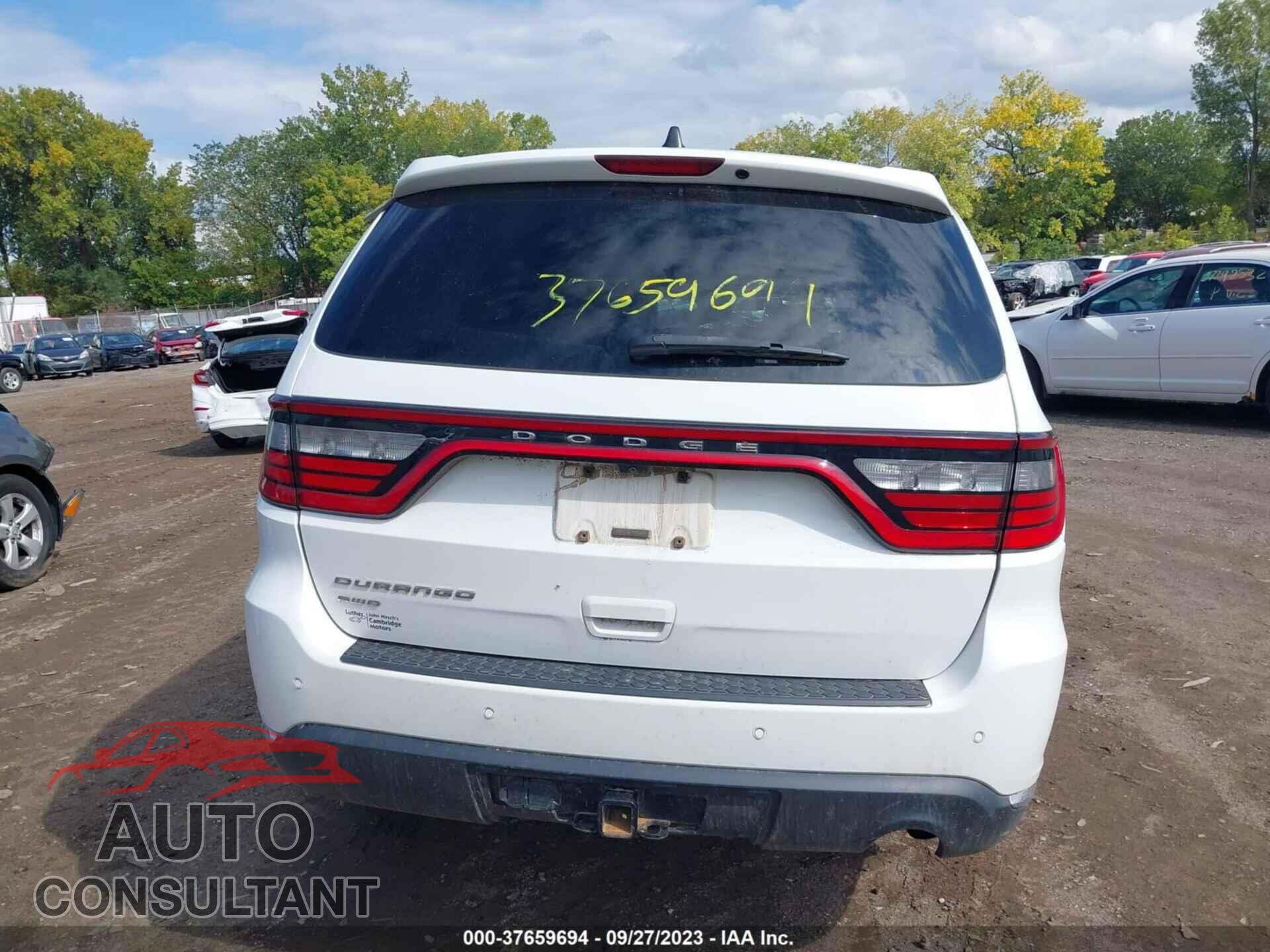DODGE DURANGO 2017 - 1C4RDJAGXHC643821
