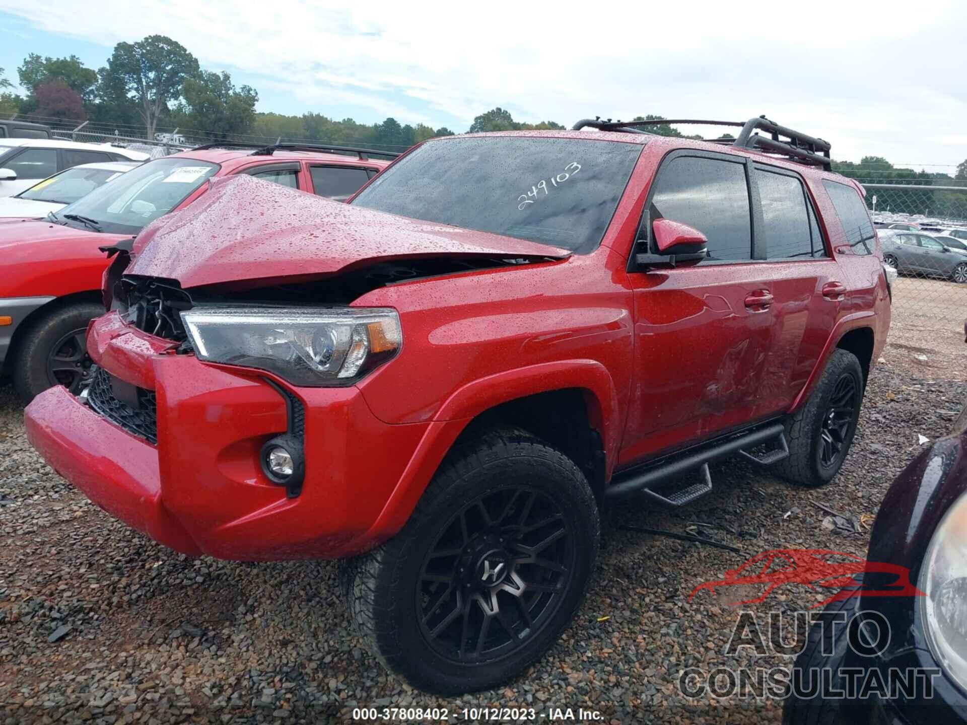 TOYOTA 4RUNNER 2021 - JTEFU5JR7M5249103