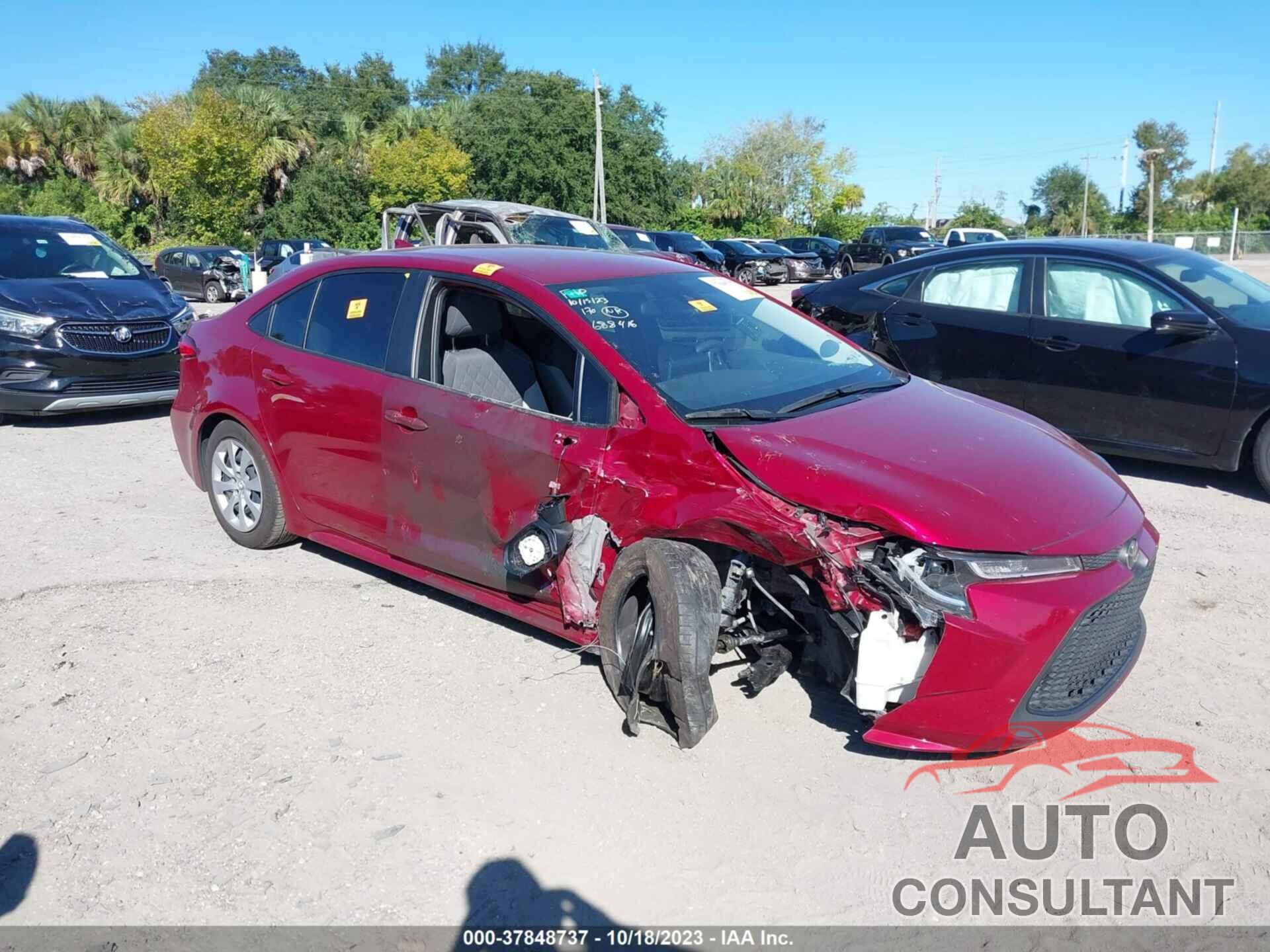 TOYOTA COROLLA 2022 - JTDEPMAE1NJ203905